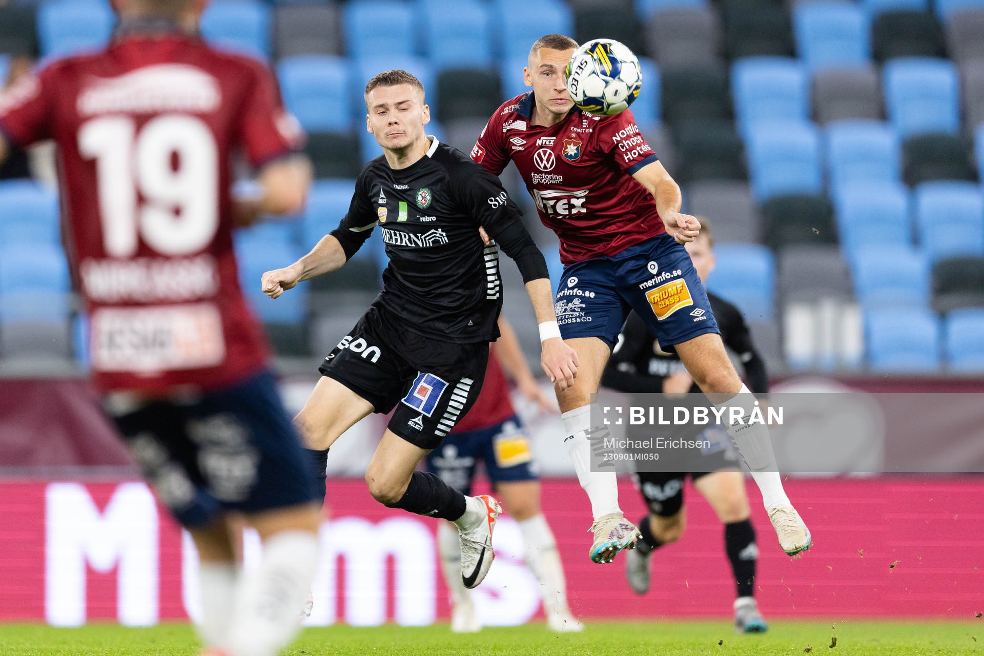 Örebros Jake Larsson och Örgrytes William Svensson