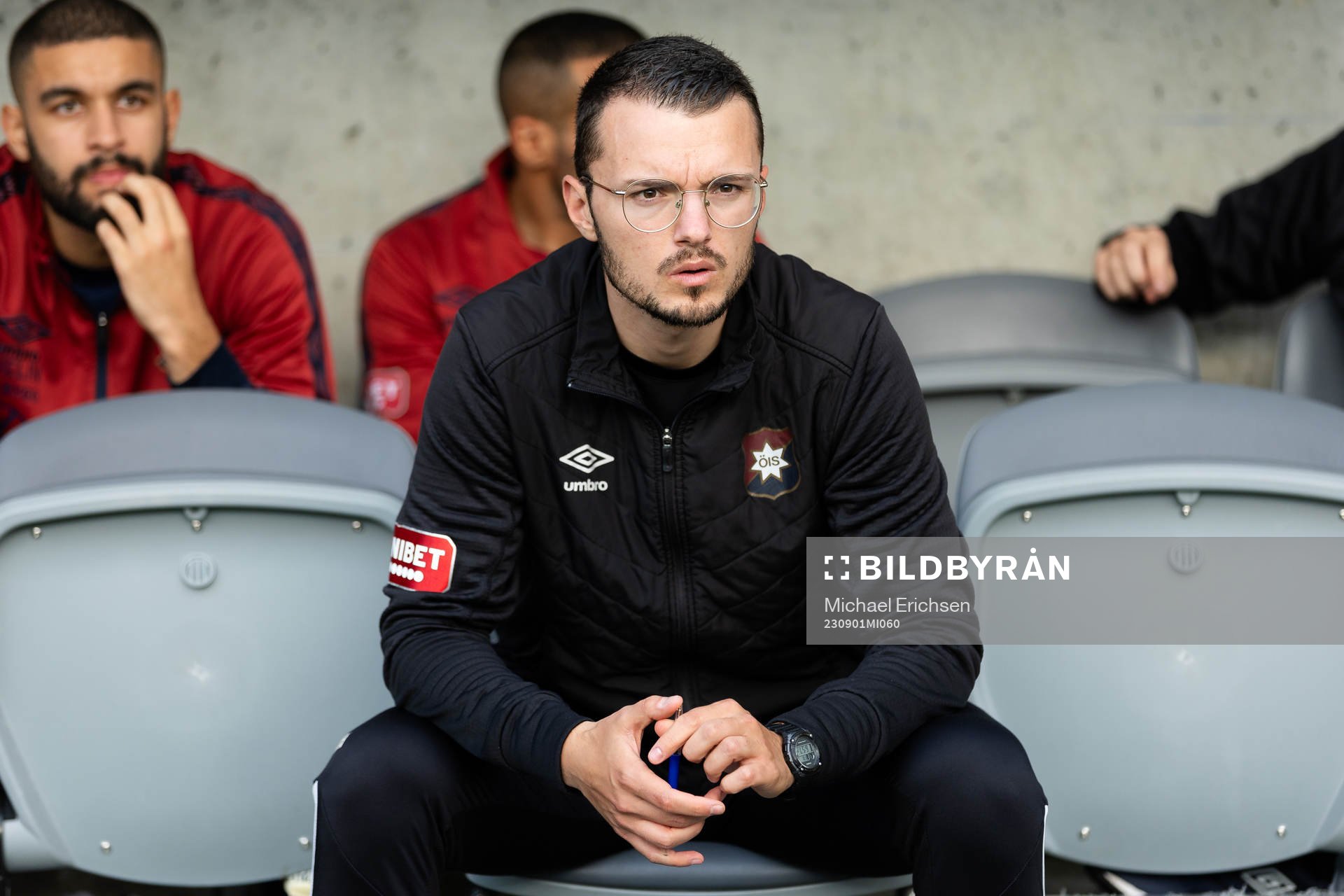 Örgrytes assisterande tränare Albin Sheqiri