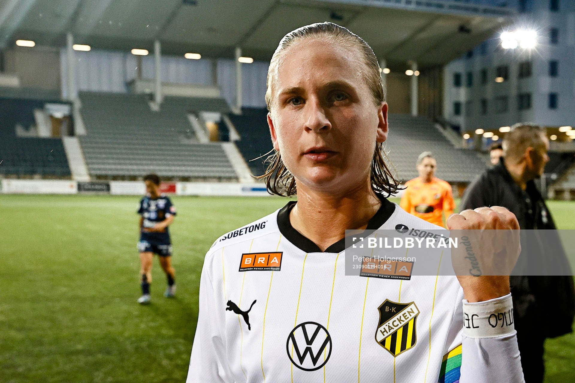 Häckens Filippa Curmark med stöttning av spanska