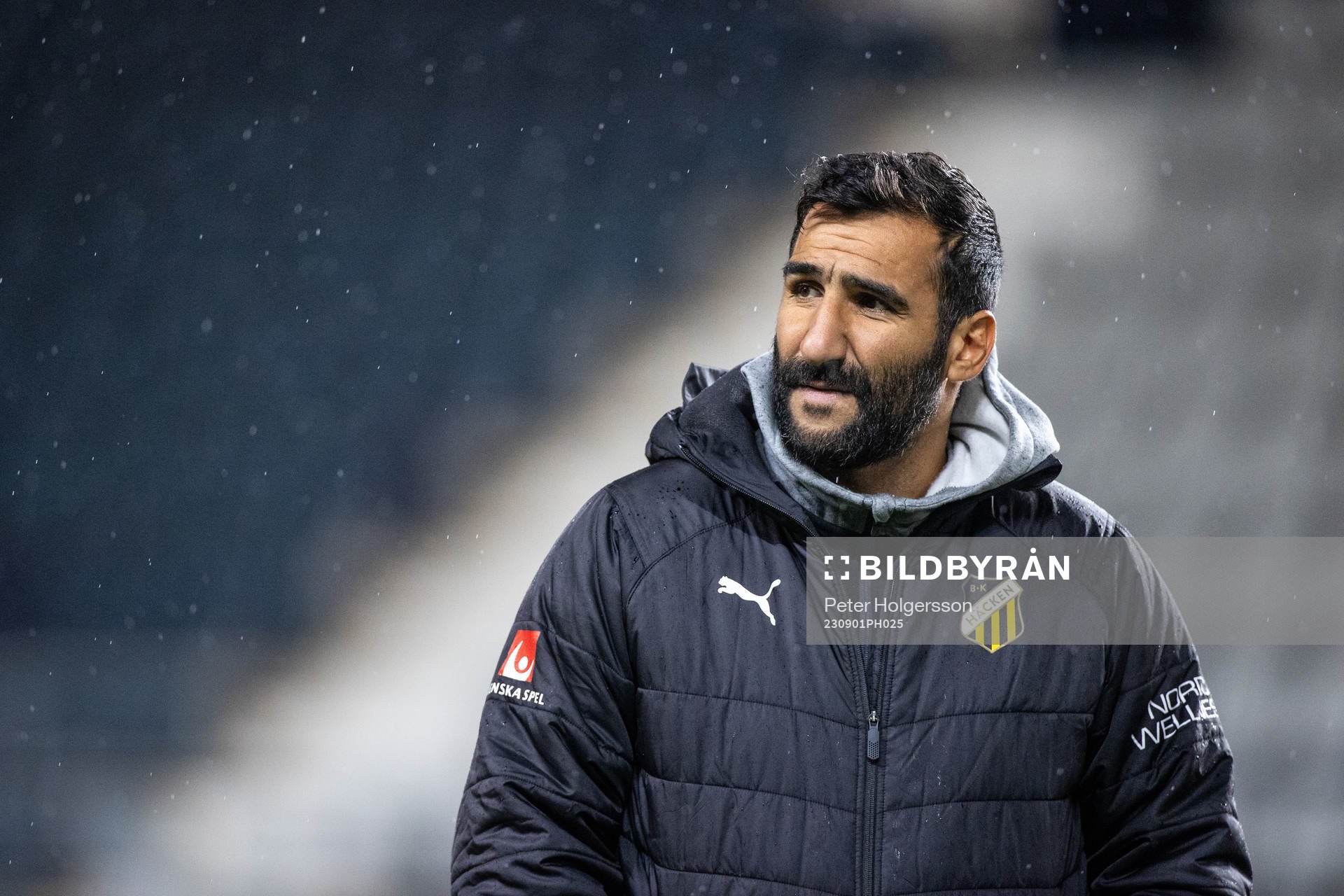 Häckens tränare Robert Vilahamn