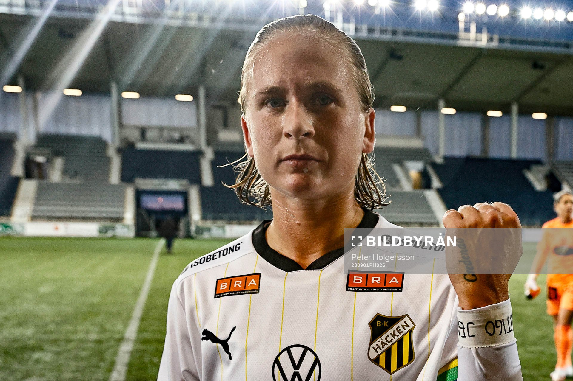 Häckens Filippa Curmark med stöttning av spanska