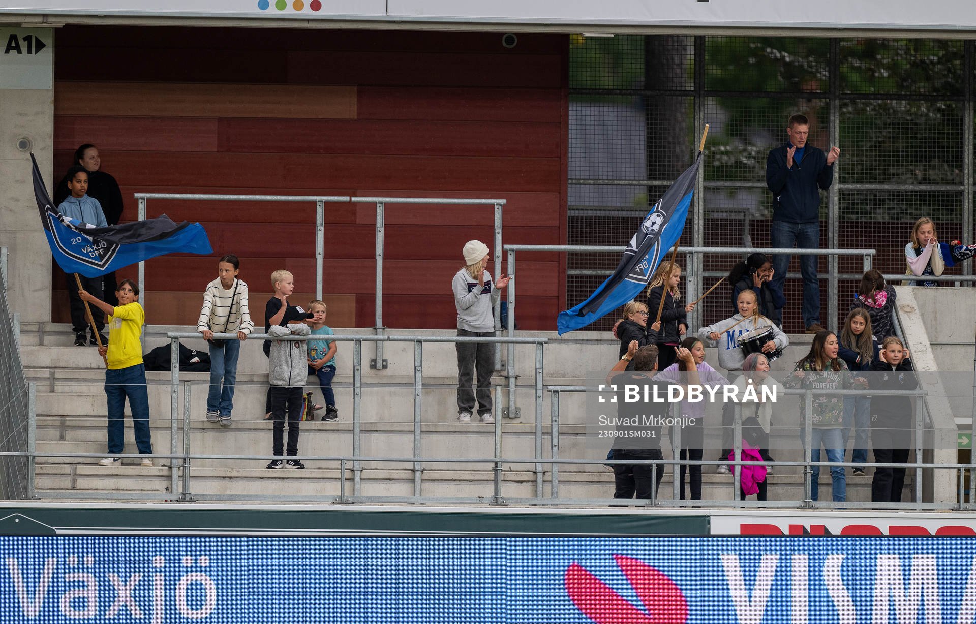 Växjö DFFs supportrar