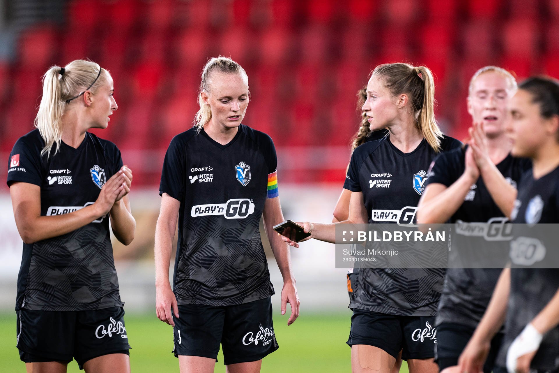 Växjö DFFs spelare deppar