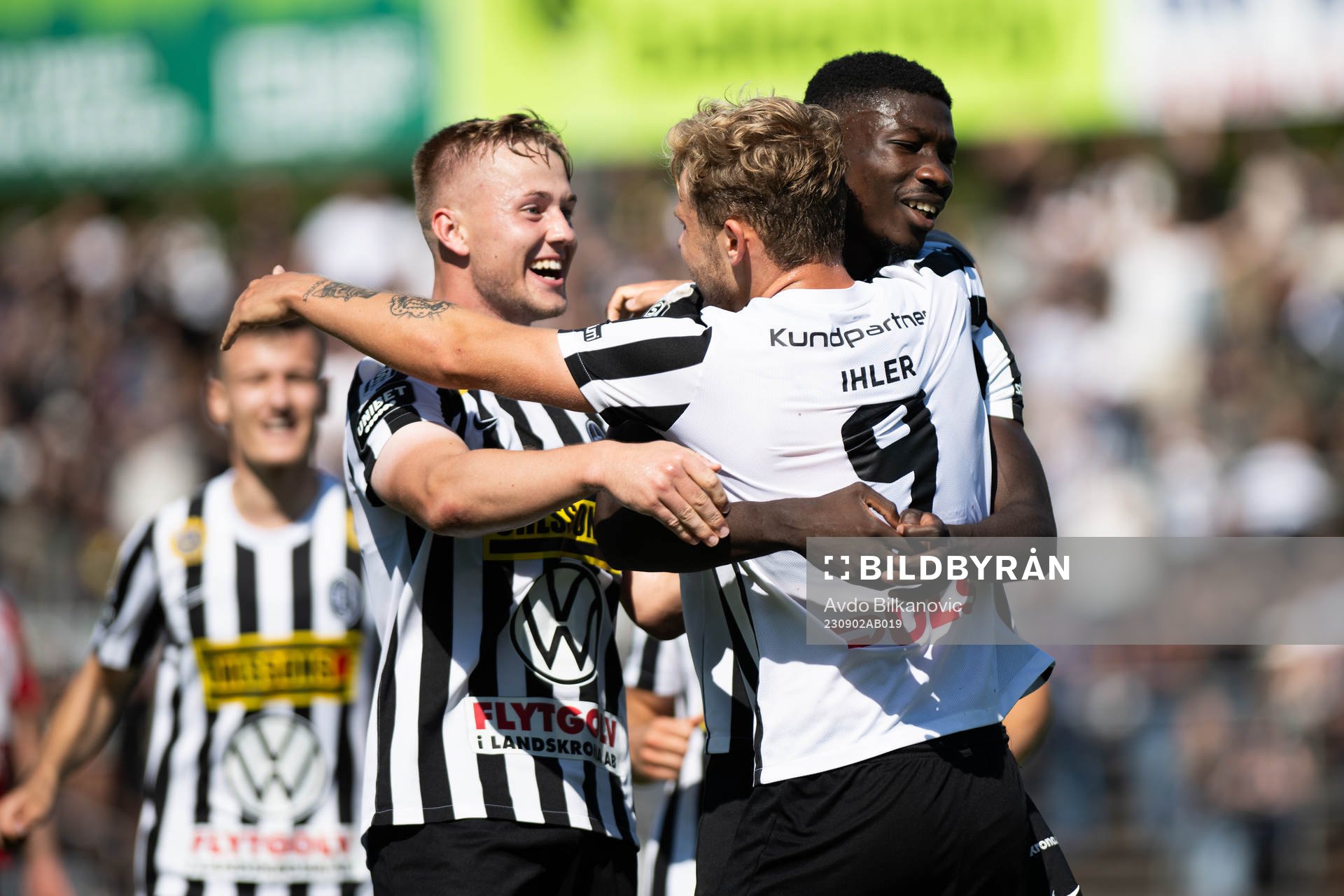 Landskronas Frederik Ihler jublar