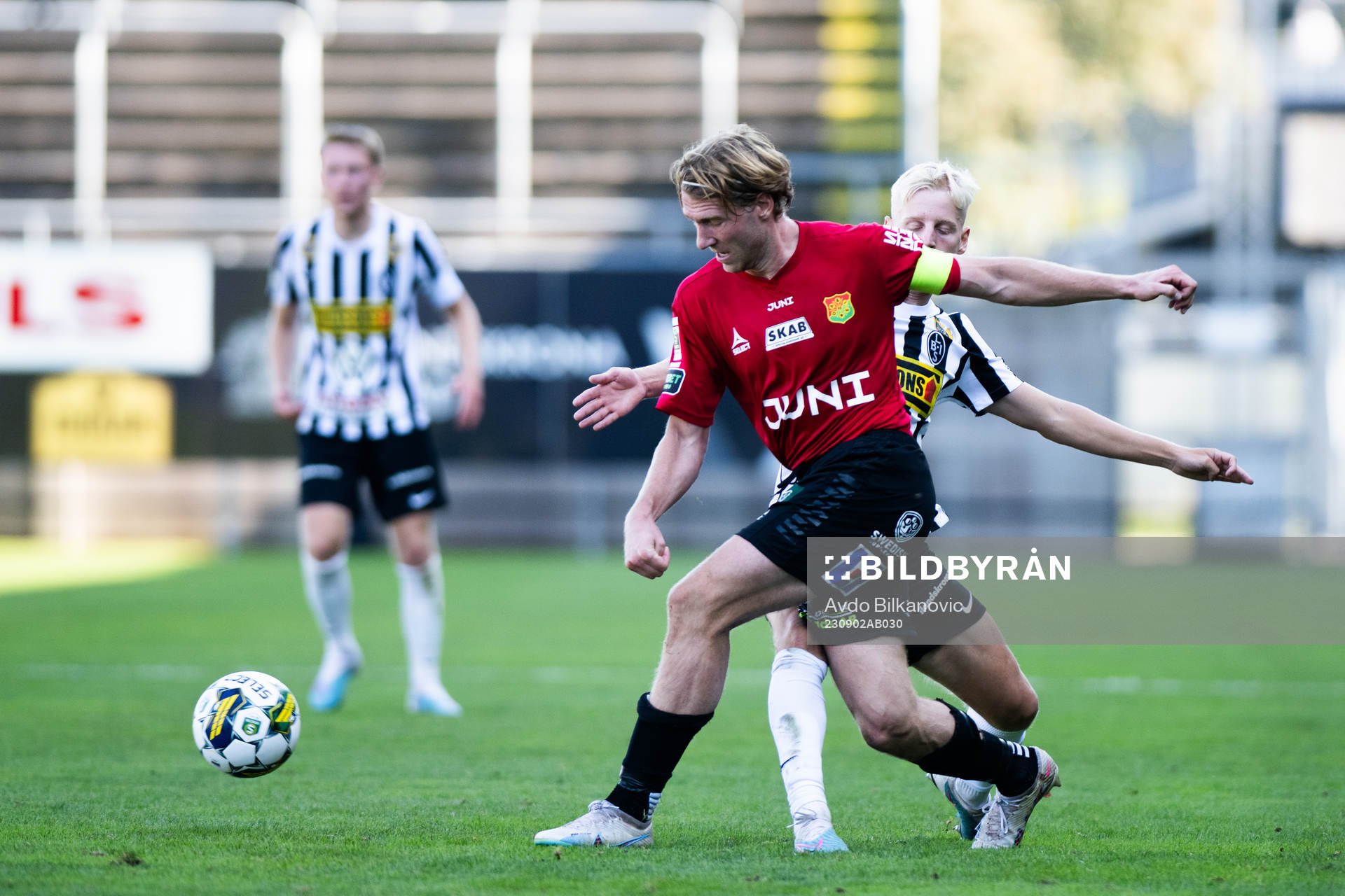 Landskronas Emil Lindman och GAISs August Wängberg