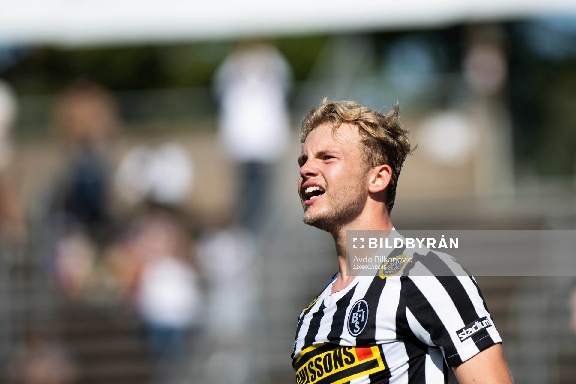Landskronas Frederik Ihler jublar
