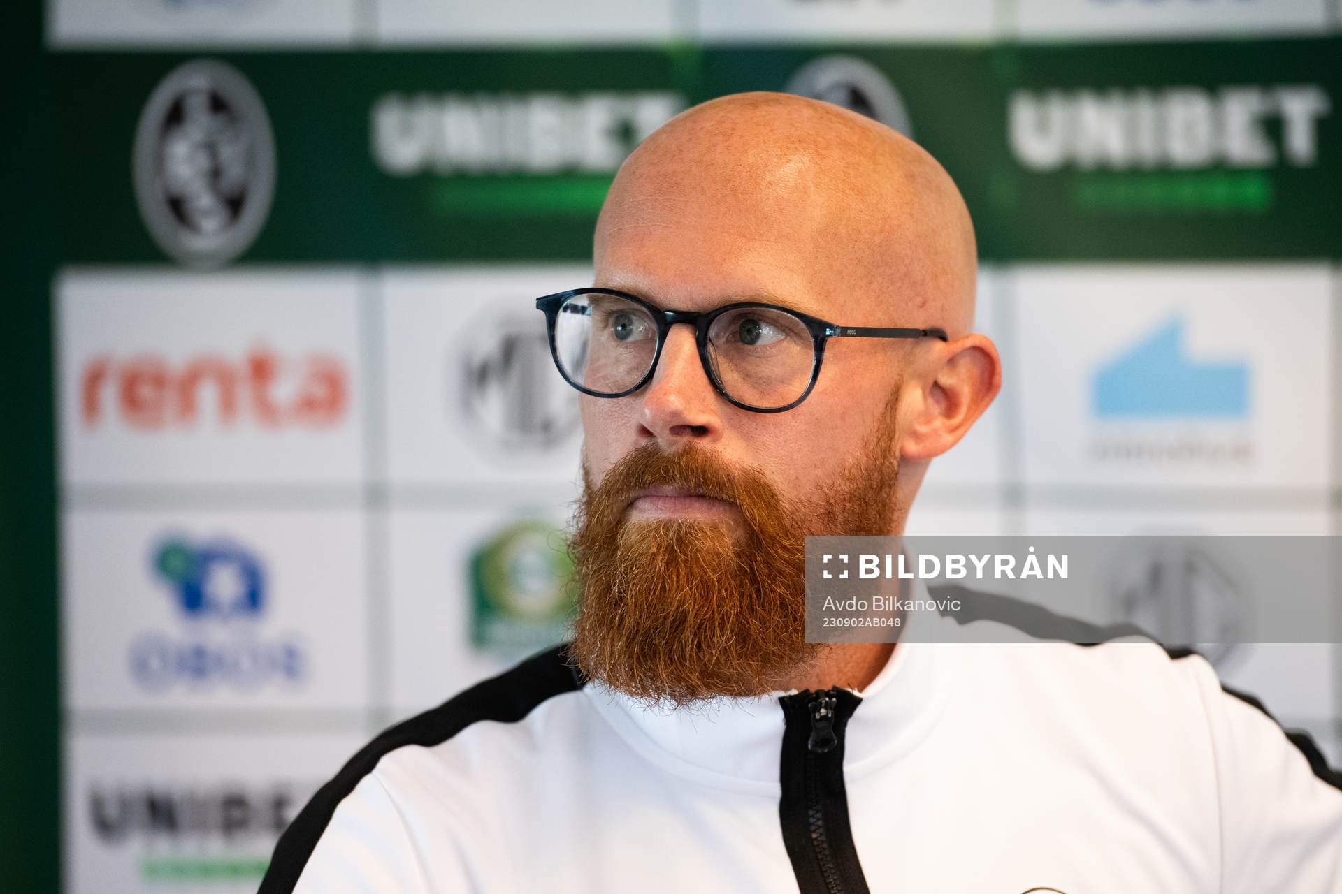 Landskronas tränare Max Mölder
