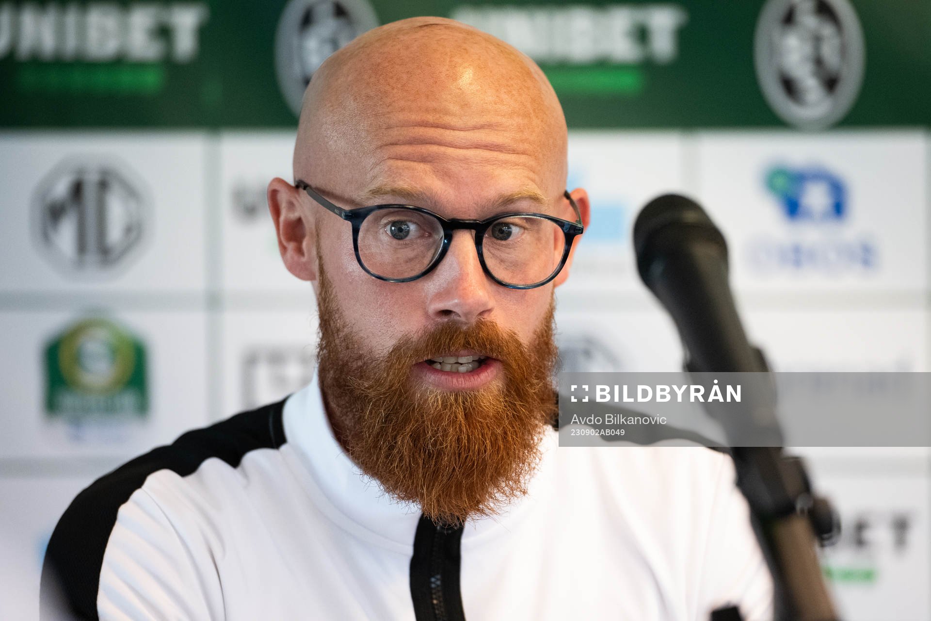 Landskronas tränare Max Mölder