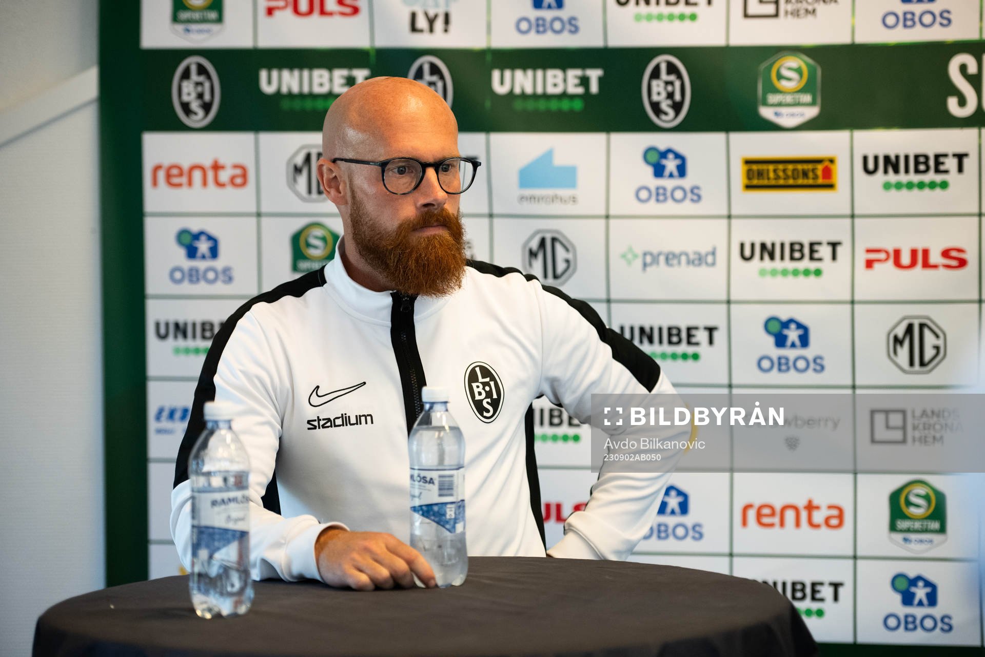 Landskronas tränare Max Mölder