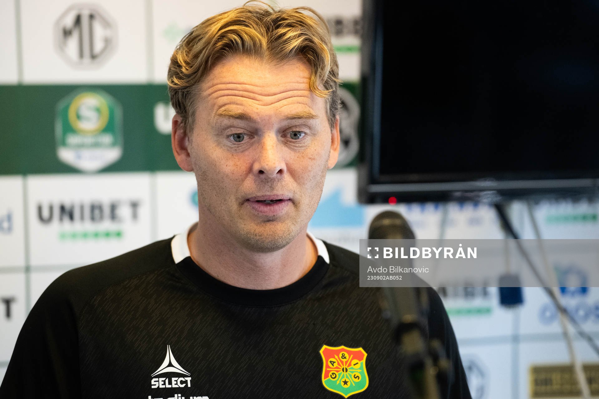 GAISs tränare Fredrik Holmberg