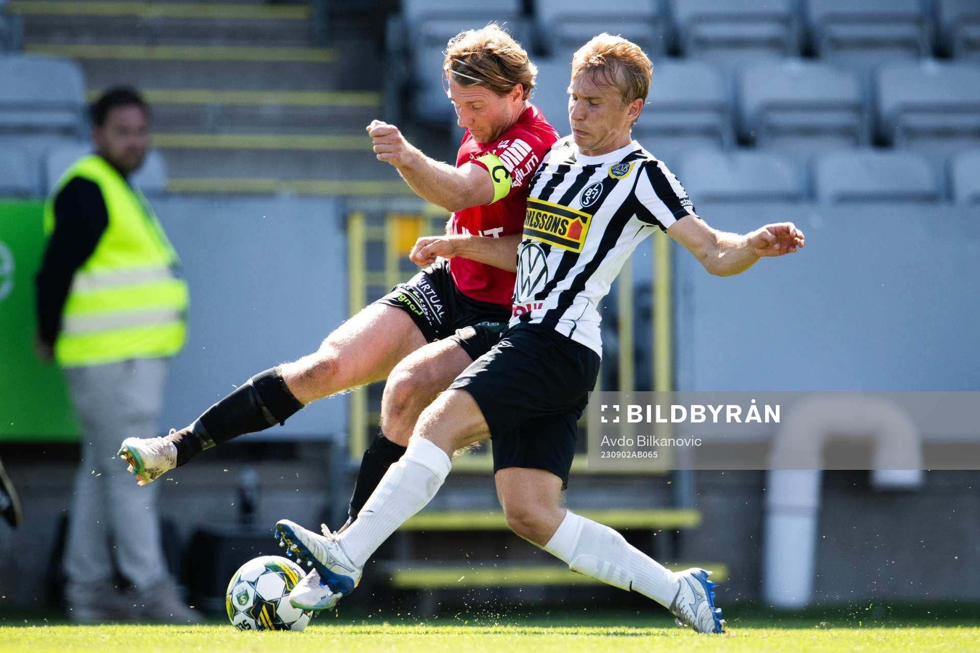 Landskronas Edvin Dahlqvist och GAISs August Wängberg