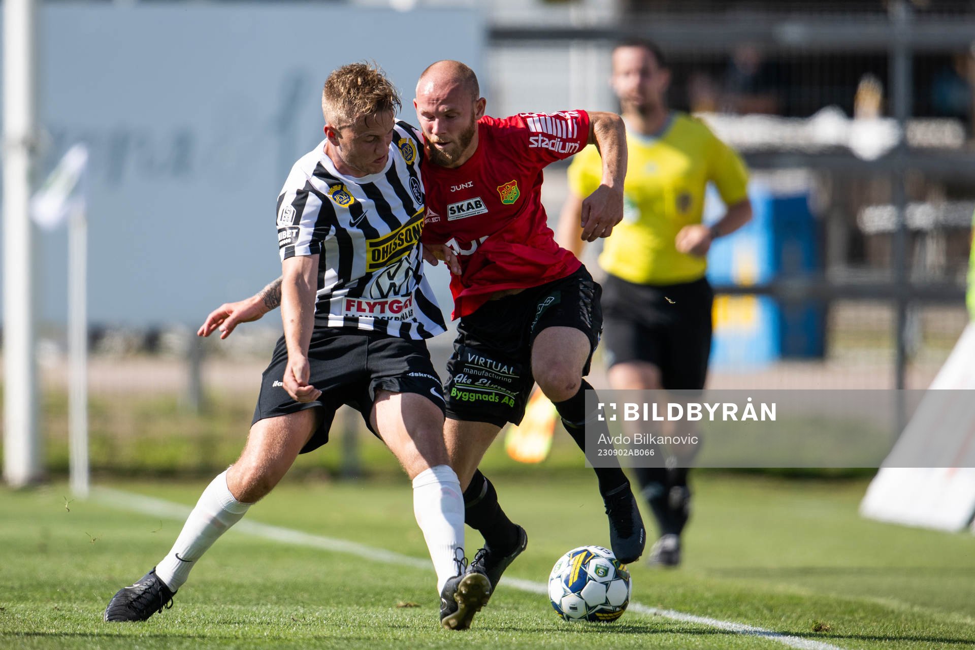 Landskronas Jesper Strid och GAISs Niklas Andersen