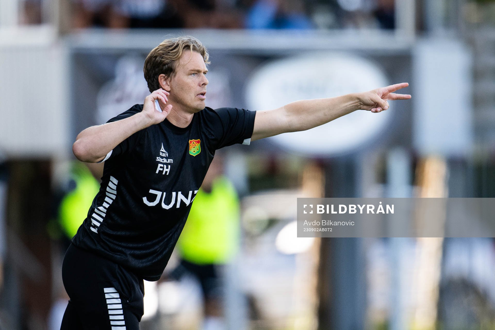 GAISs tränare Fredrik Holmberg