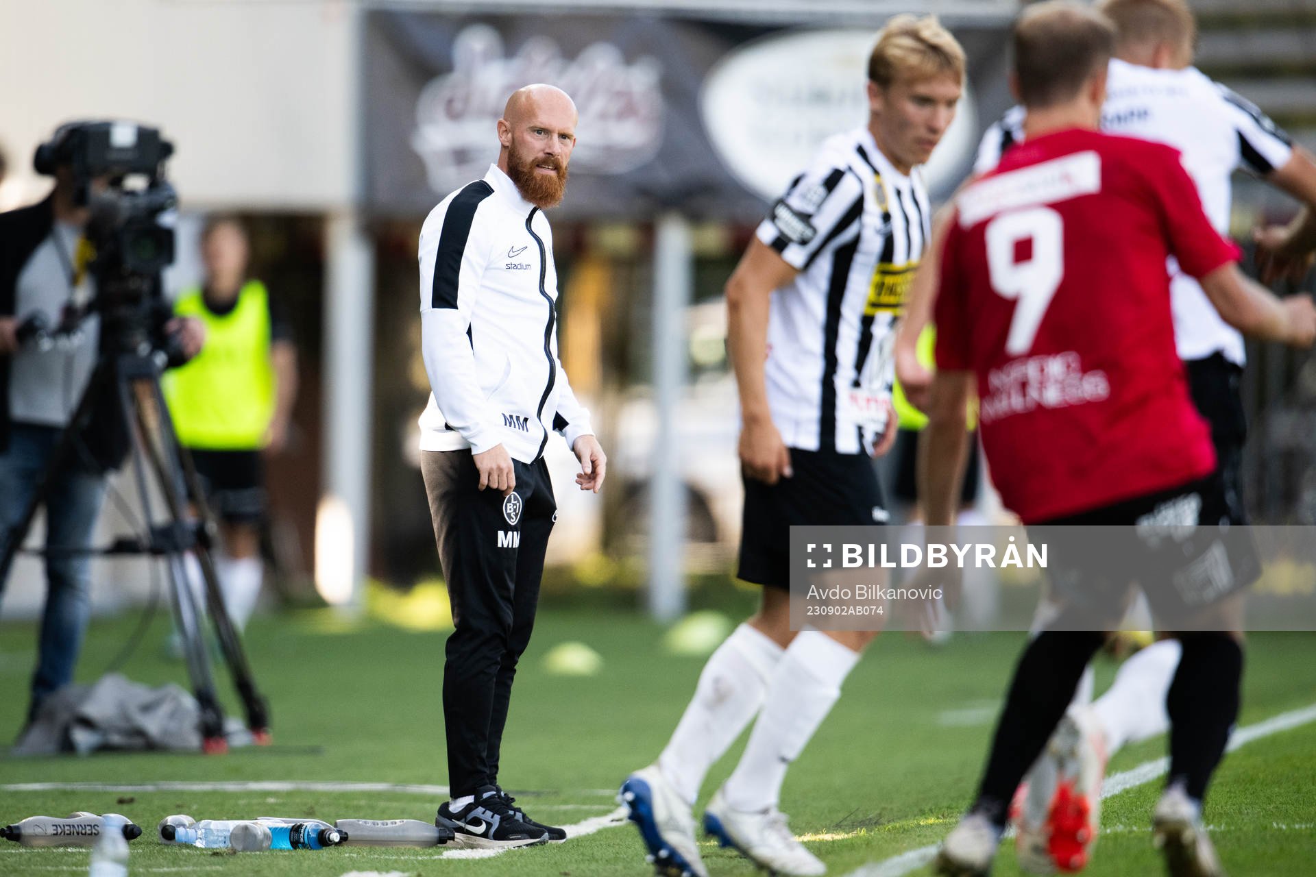 Landskronas tränare Max Mölder
