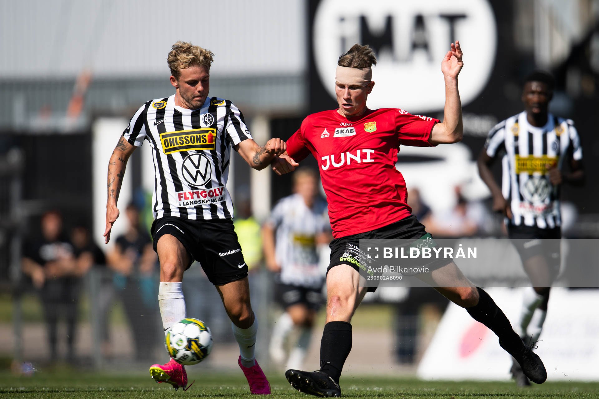 Landskronas Frederik Ihler och GAISs Robin Frej