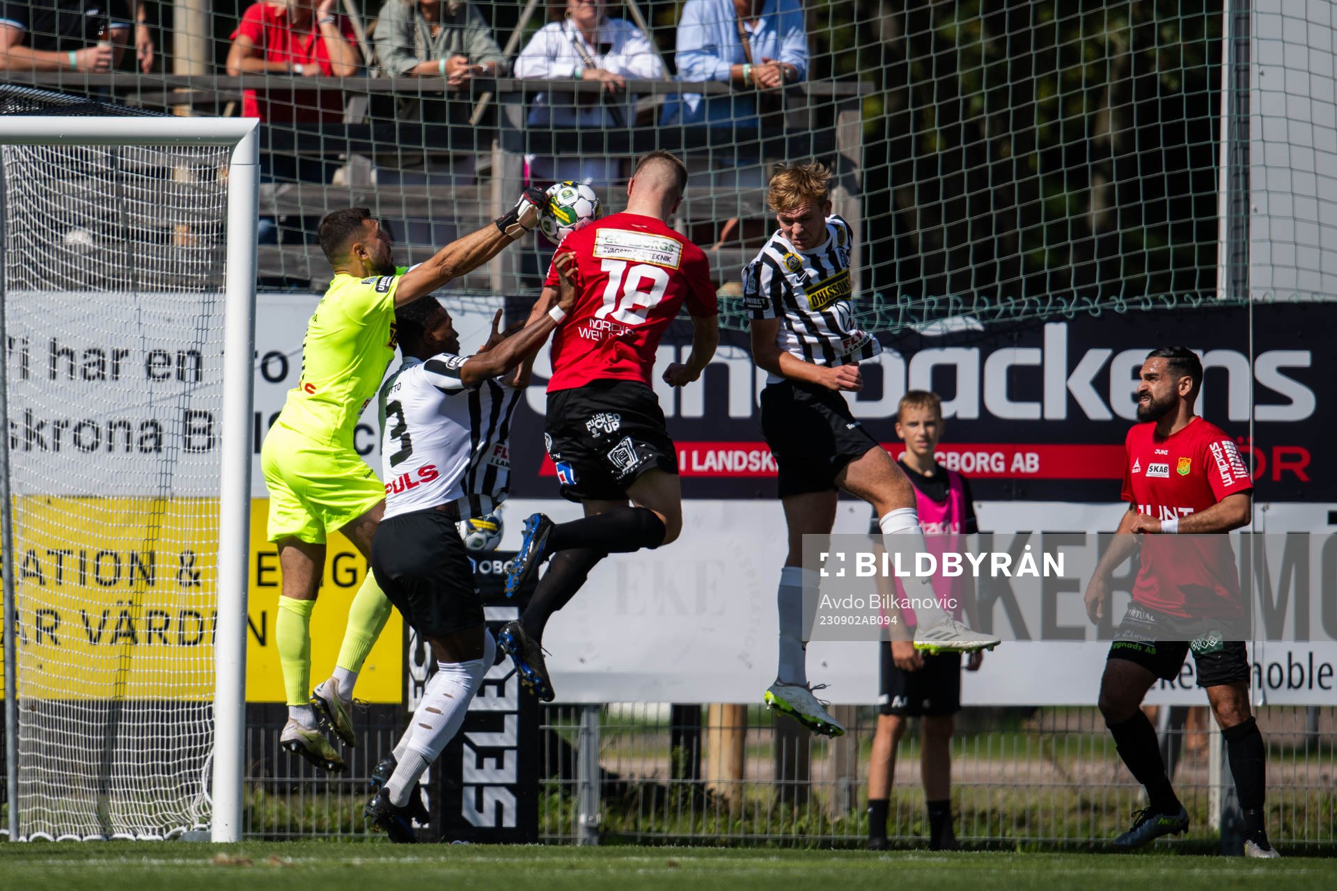 Landskronas målvakt Amr Kaddoura