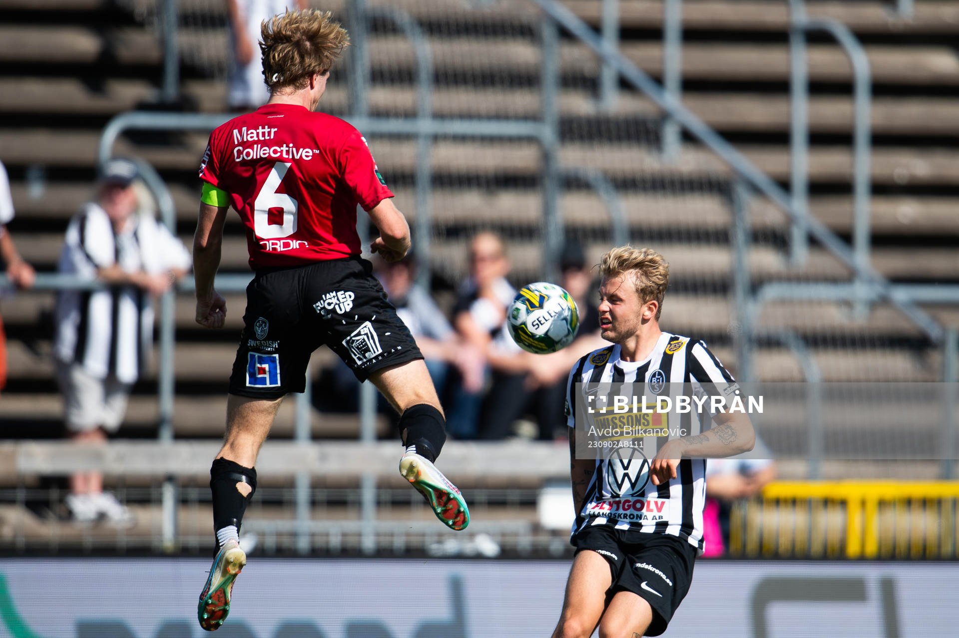 Landskronas Frederik Ihler och GAISs August Wängberg