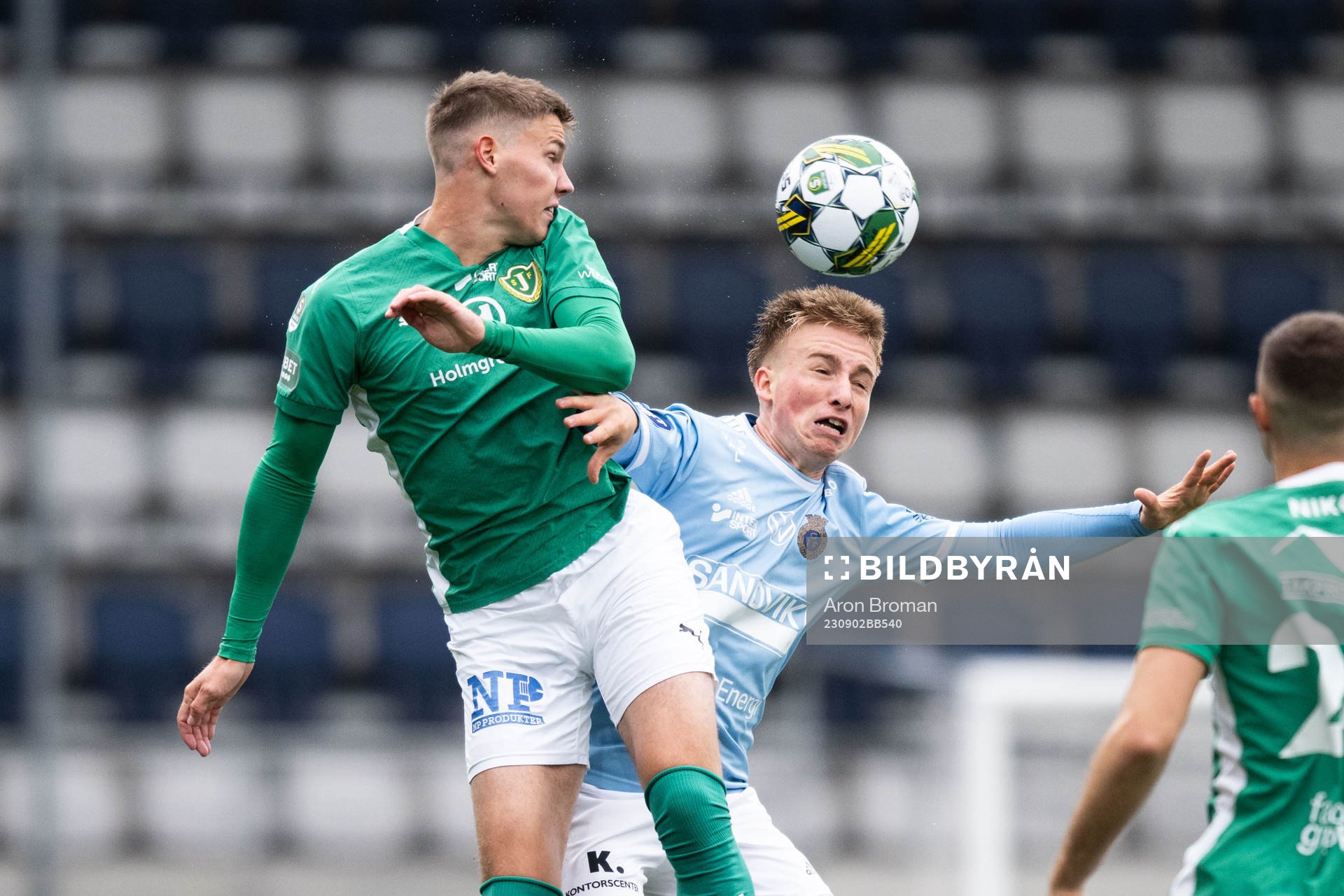 Jönköpings Södras Taylor Silverholt och Gefles