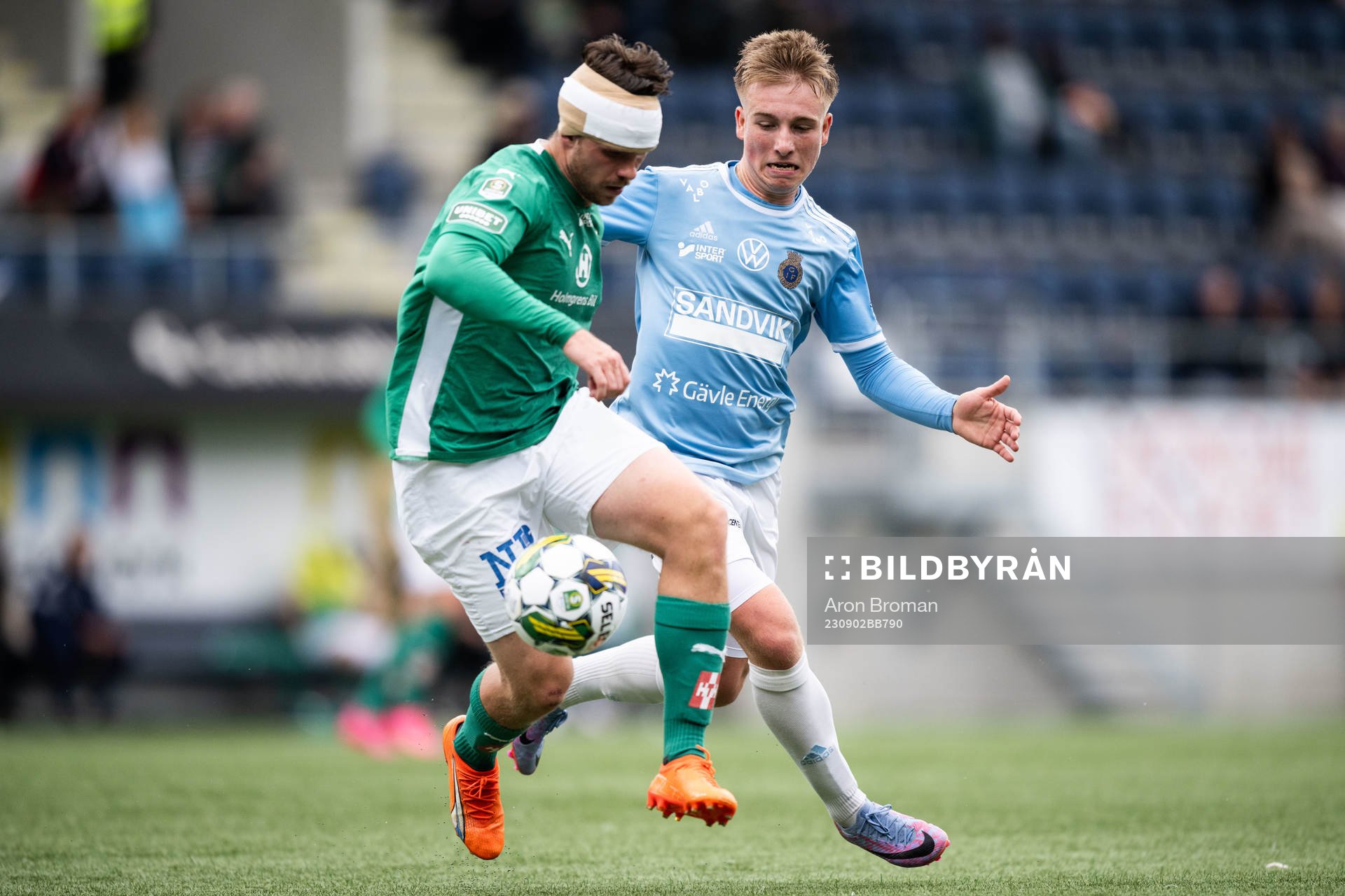 Jönköpings Södras Jesper Manns och Gefles Constantino