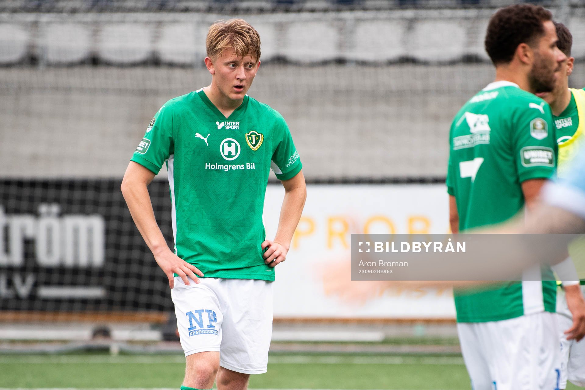 Jönköpings Södras Elias Nordström deppar