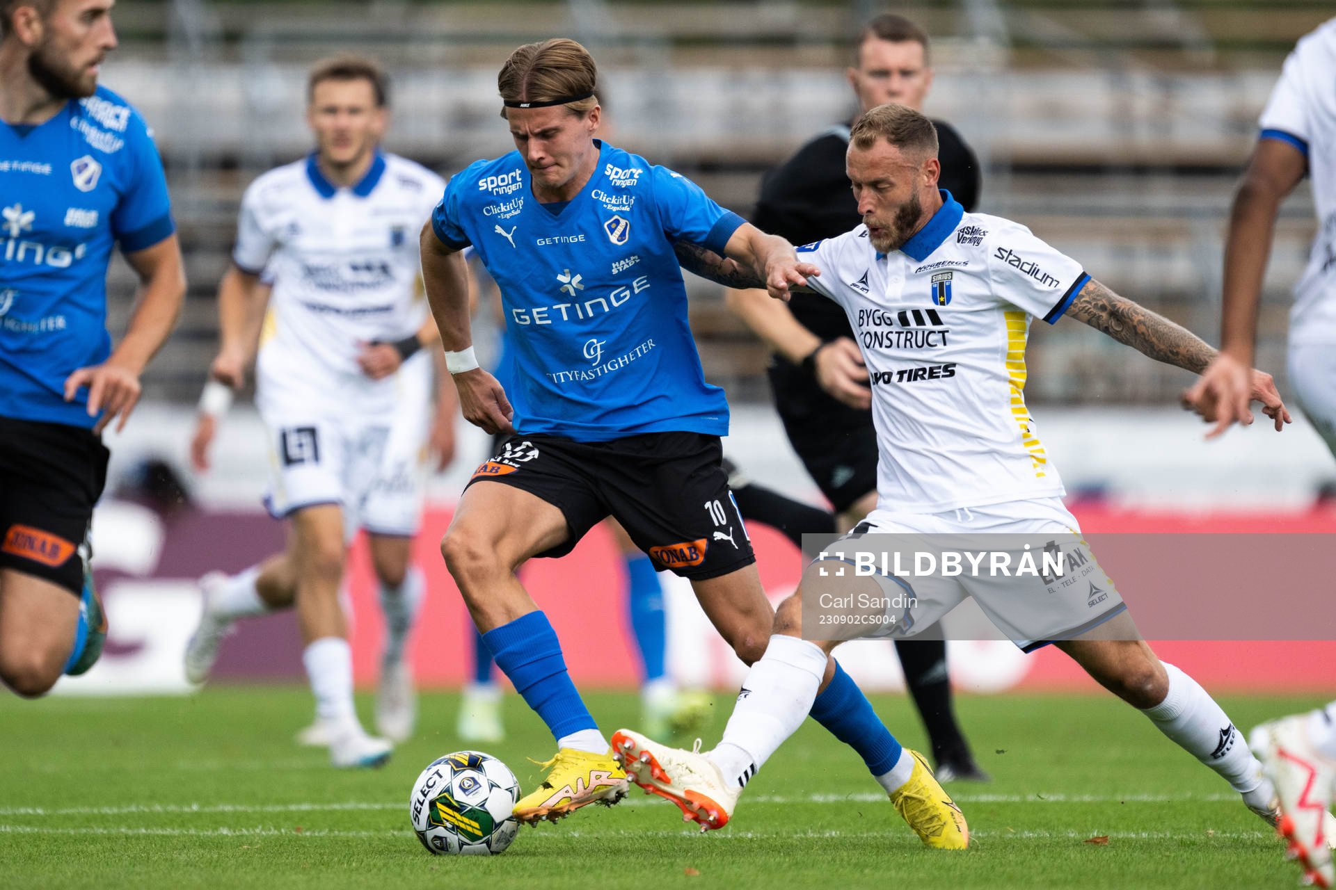 Halmstads Erik Ahlstrand och Sirius Joeri De Kamps
