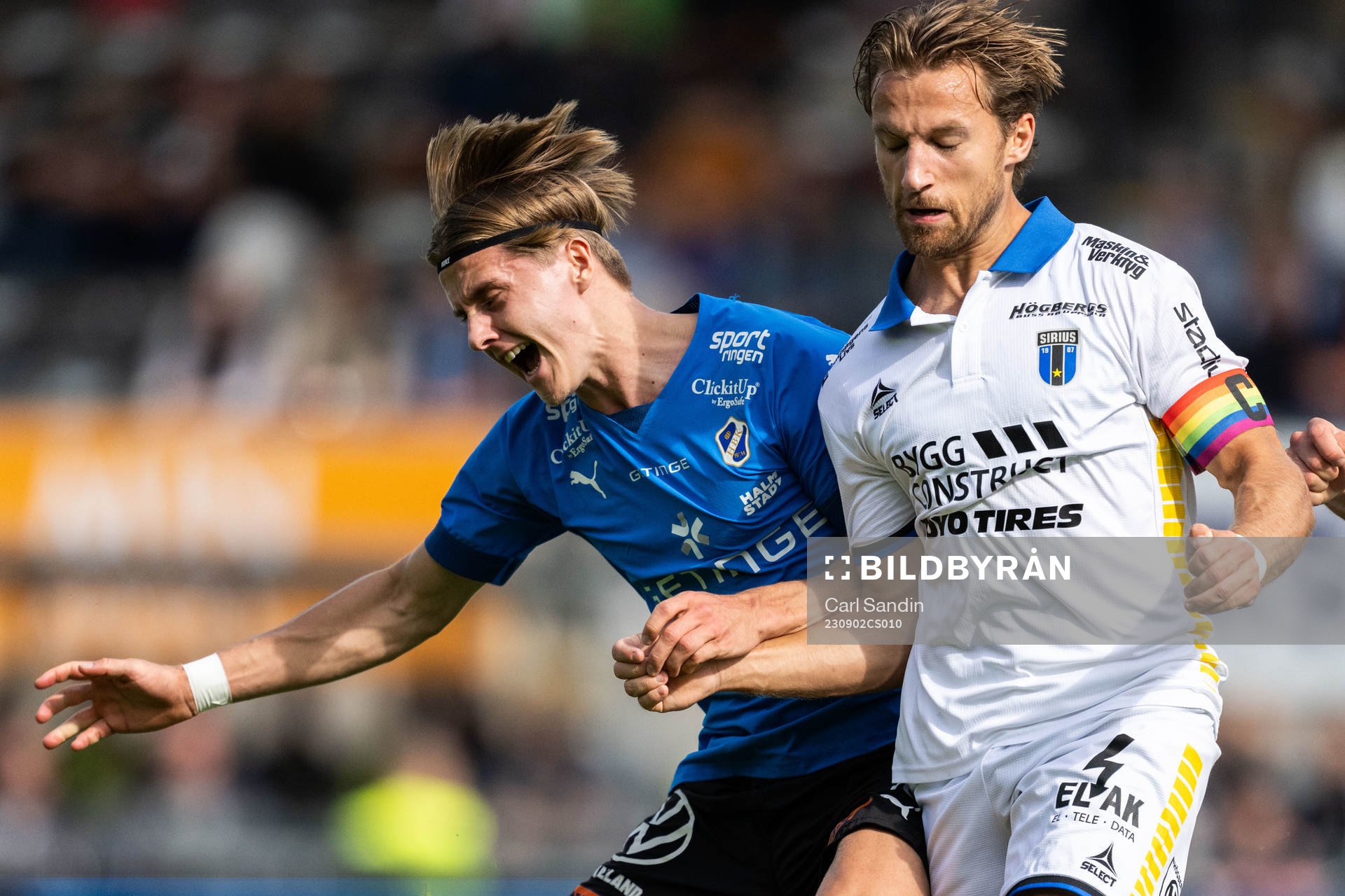 Halmstads Erik Ahlstrand och Sirius Daniel Stensson