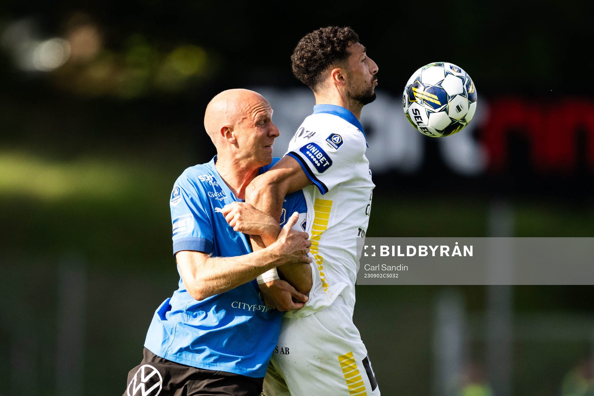 Halmstads Andreas Johansson och Sirius Wessam Abou Ali