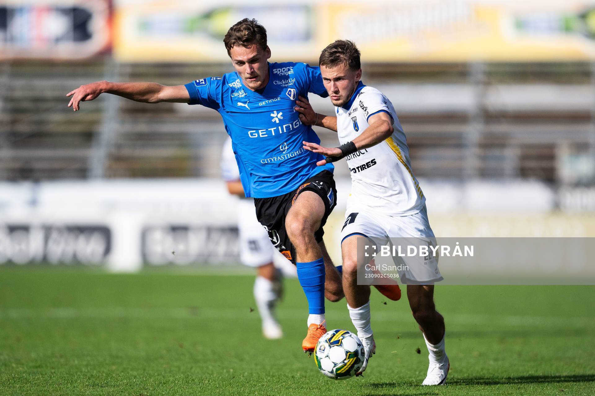 Halmstads Villiam Granath och Sirius Melker Heier