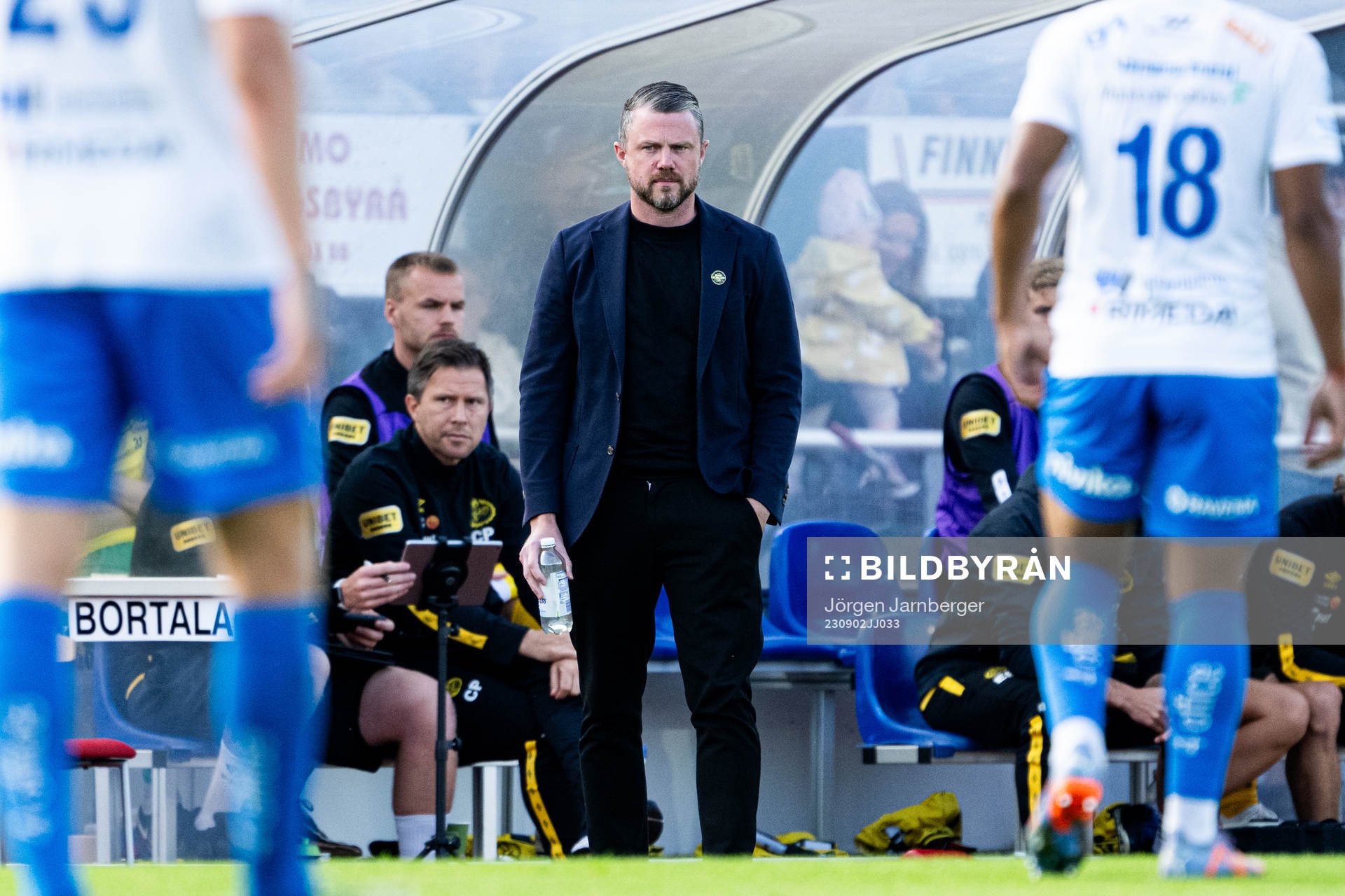 Elfsborgs manager Jimmy Thelin