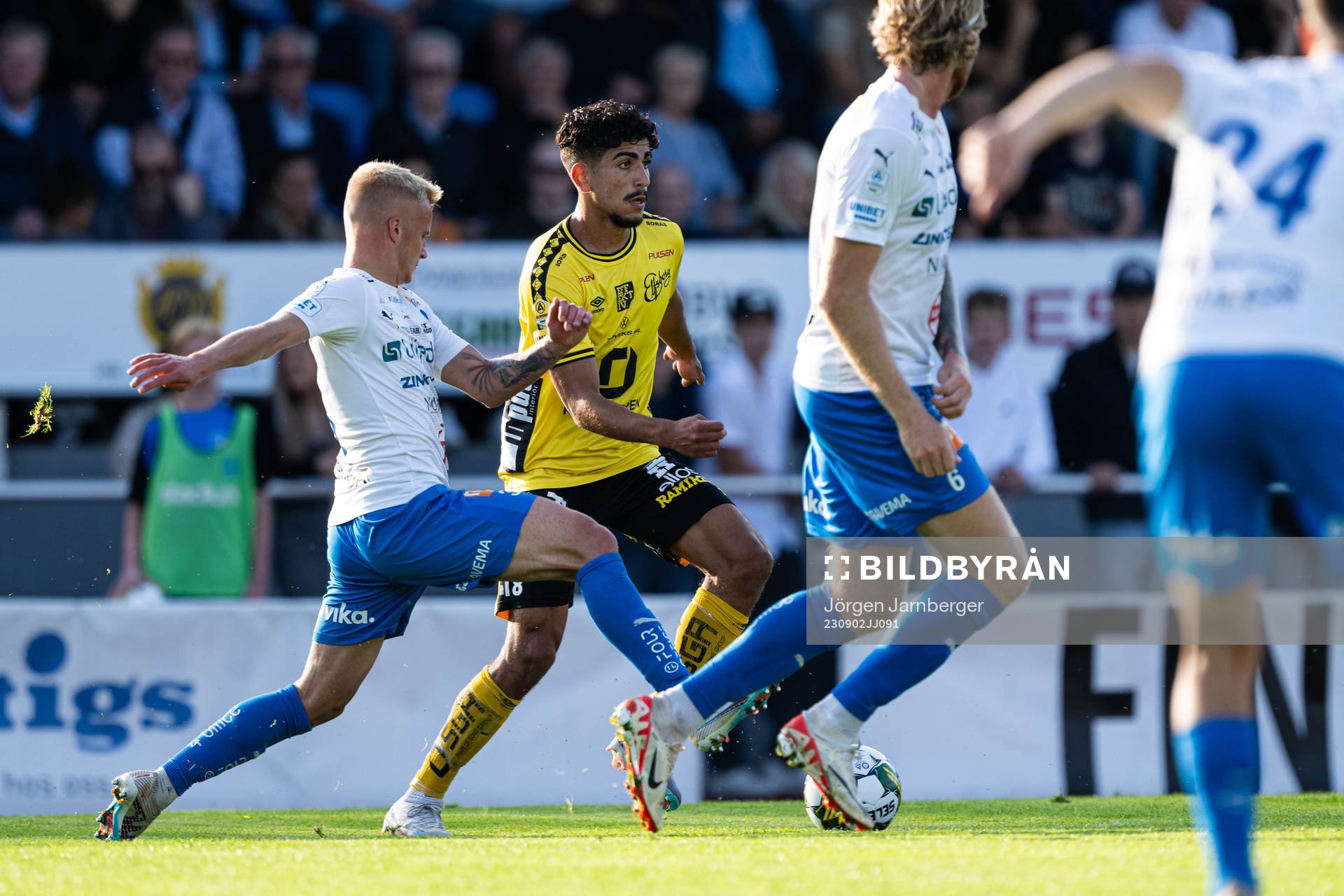 Värnamos Viktor Bergh och Elfsborgs Ahmed Qasem