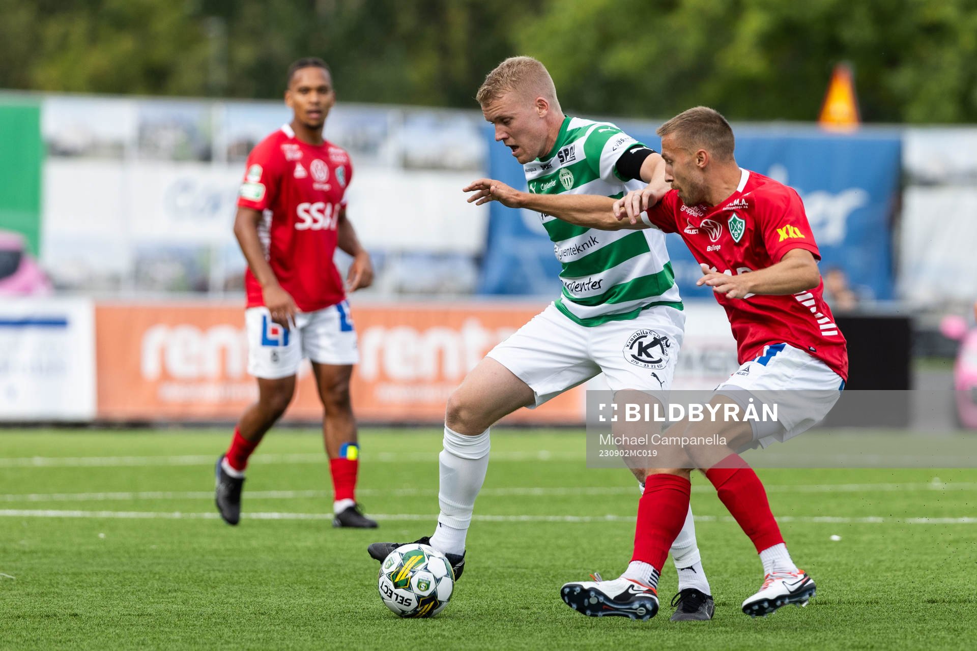 Västerås SKs Simon Johansson och Brages Jacob Stensson