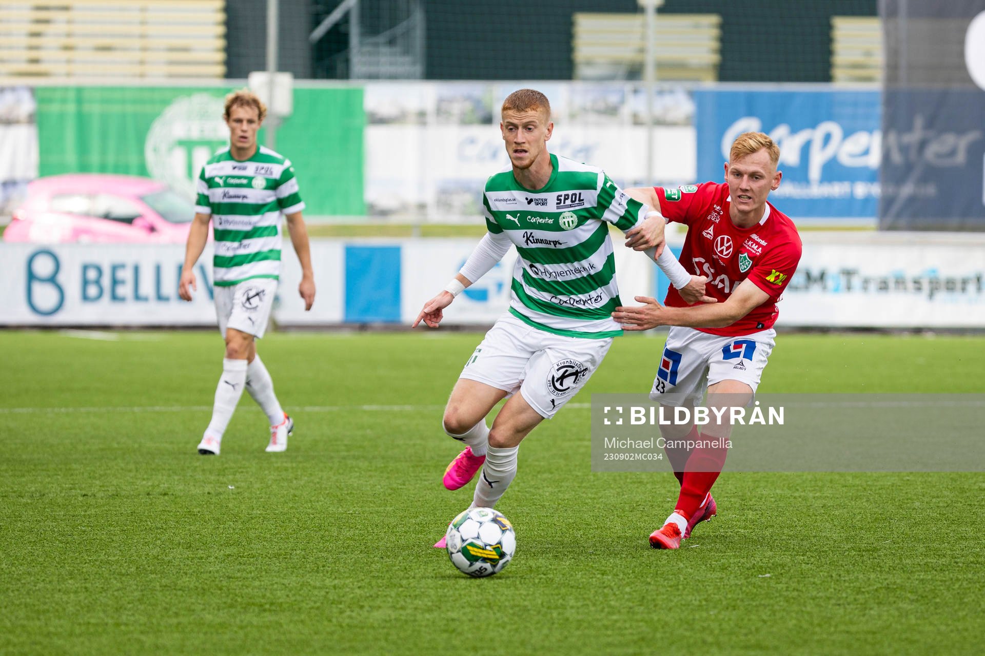 Västerås SKs Daniel Ask och Brages Christopher Redenstrand