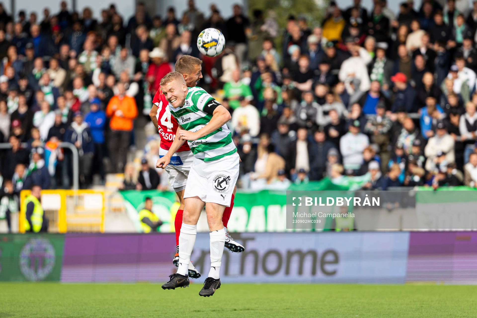 Västerås SKs Simon Johansson mot Brages Jacob Stensson