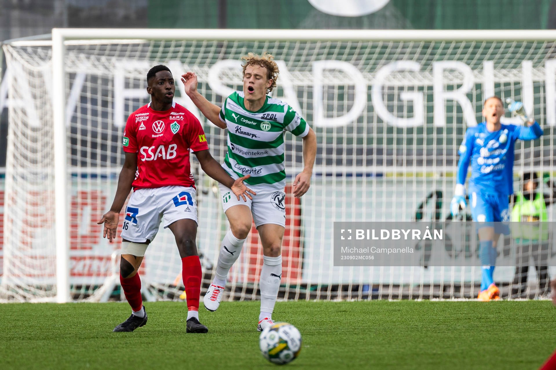 Brages Samouil Izountouemoi och Västerås SKs Herman