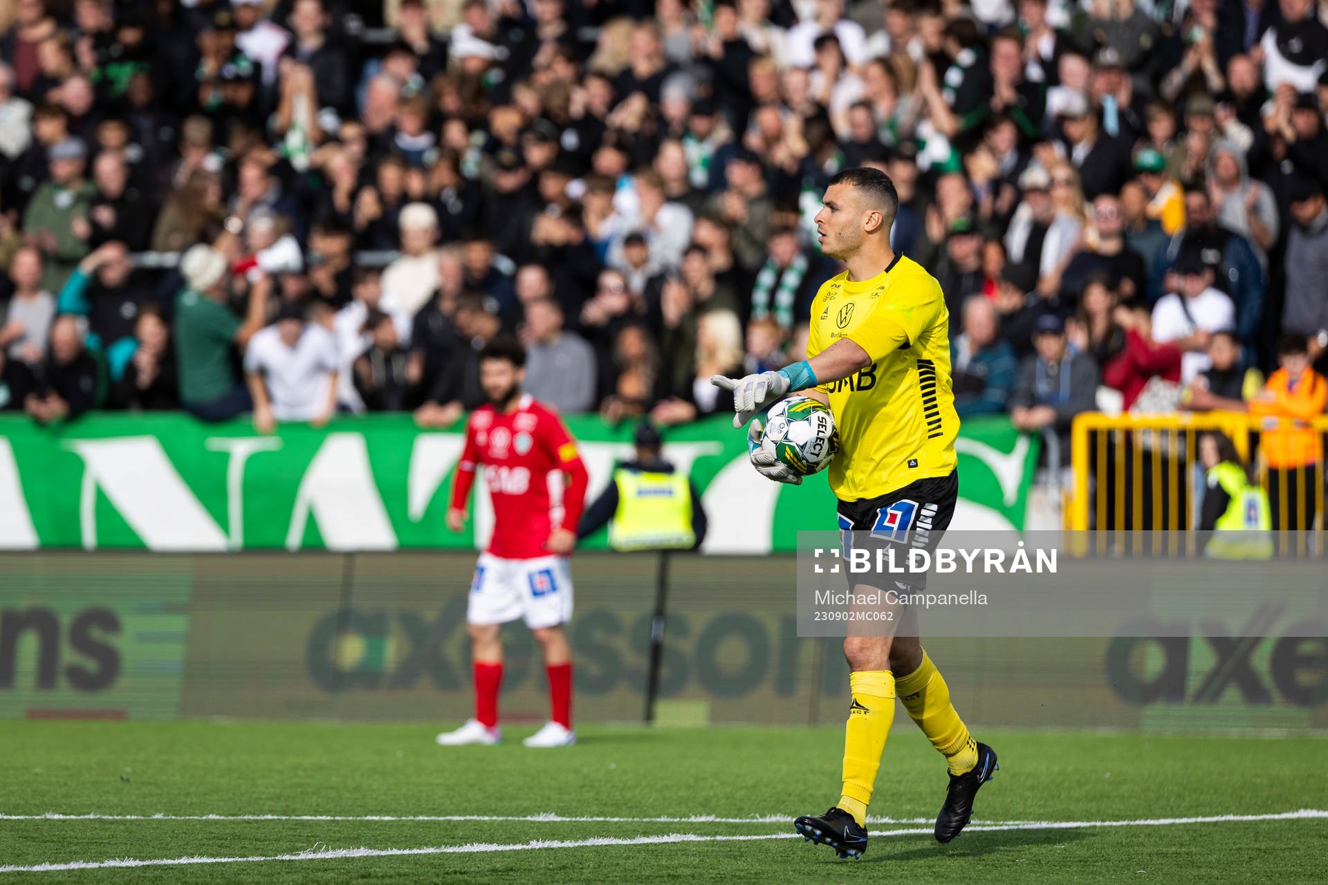 Brages målvakt Andre Bernardini