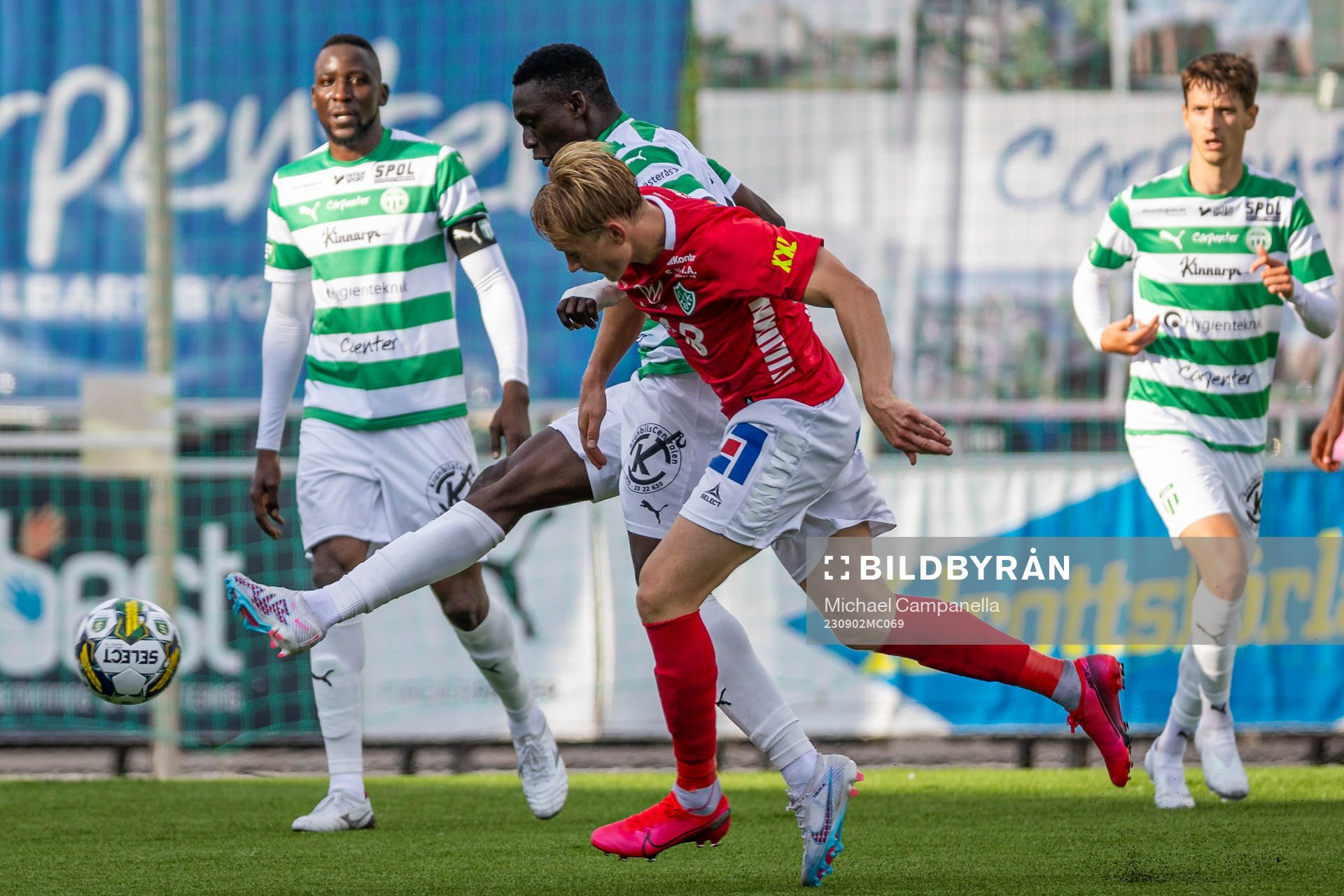 Västerås SKs Ibrahim Yalatif Diabaté och Brages Henry
