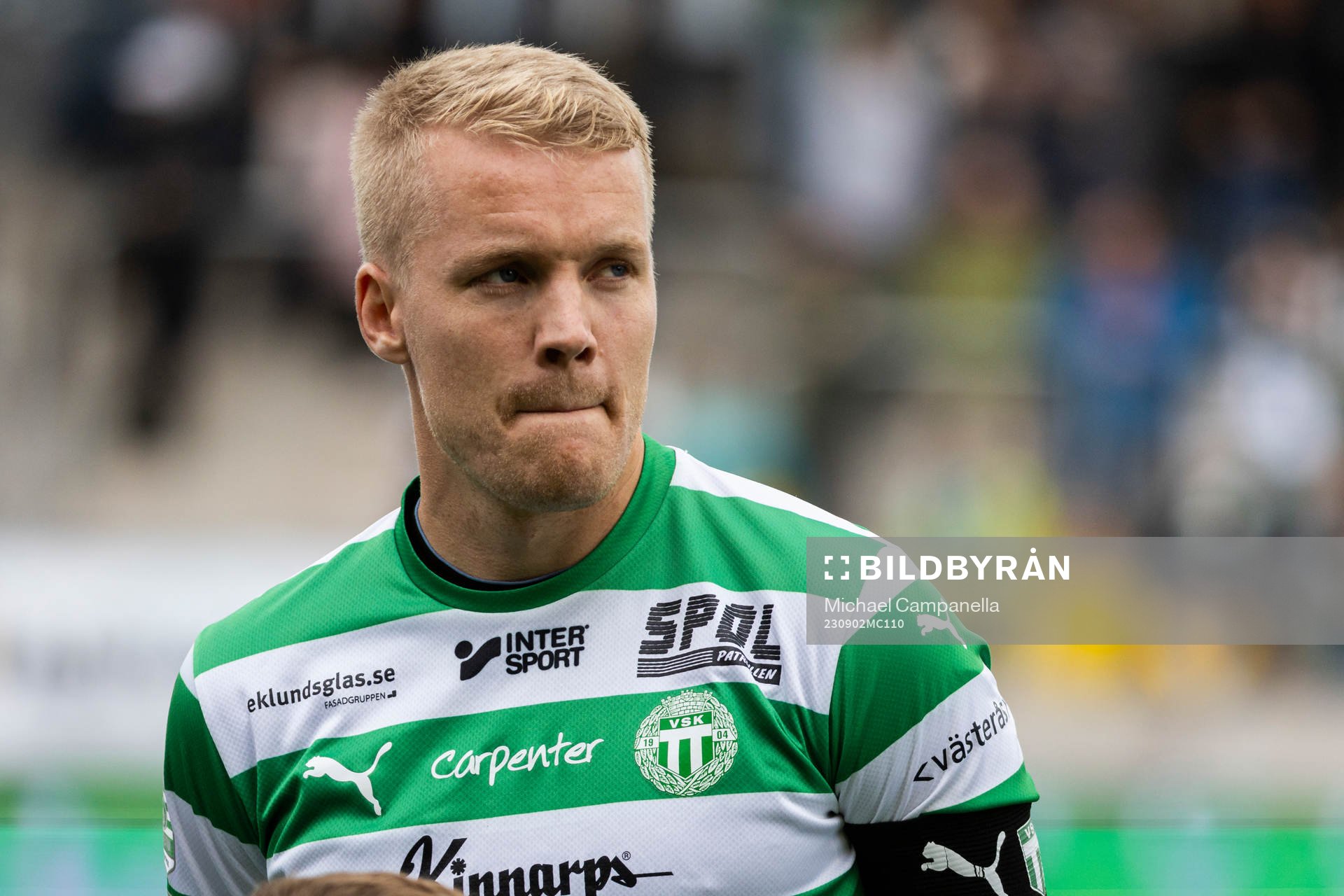 Västerås SKs Simon Johansson