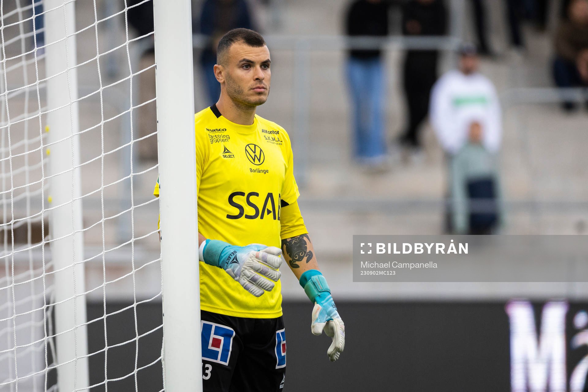 Brages målvakt Andre Bernardini
