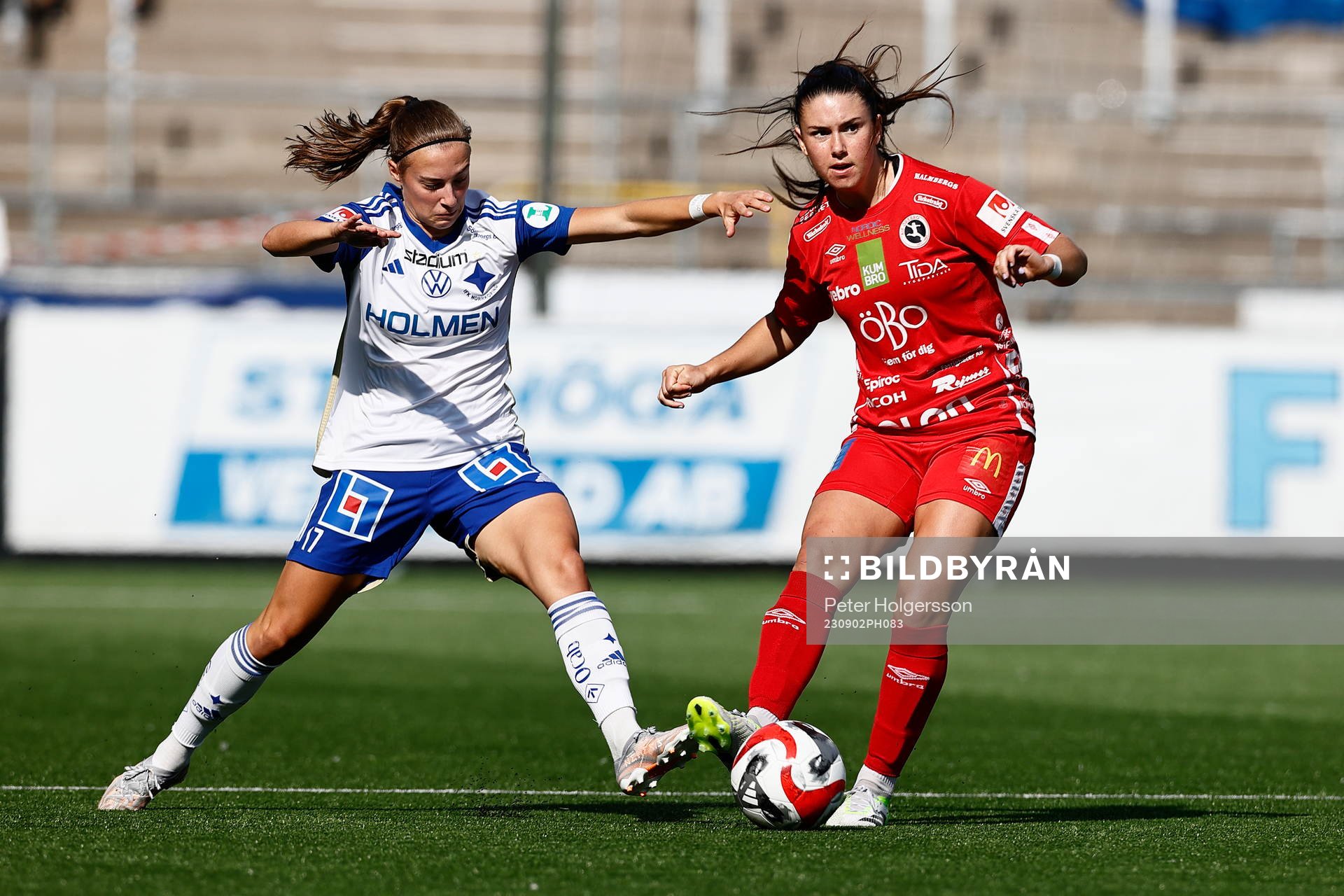 IFK Norrköpings Vilma Emilia Koivisto och Örebros Emilia