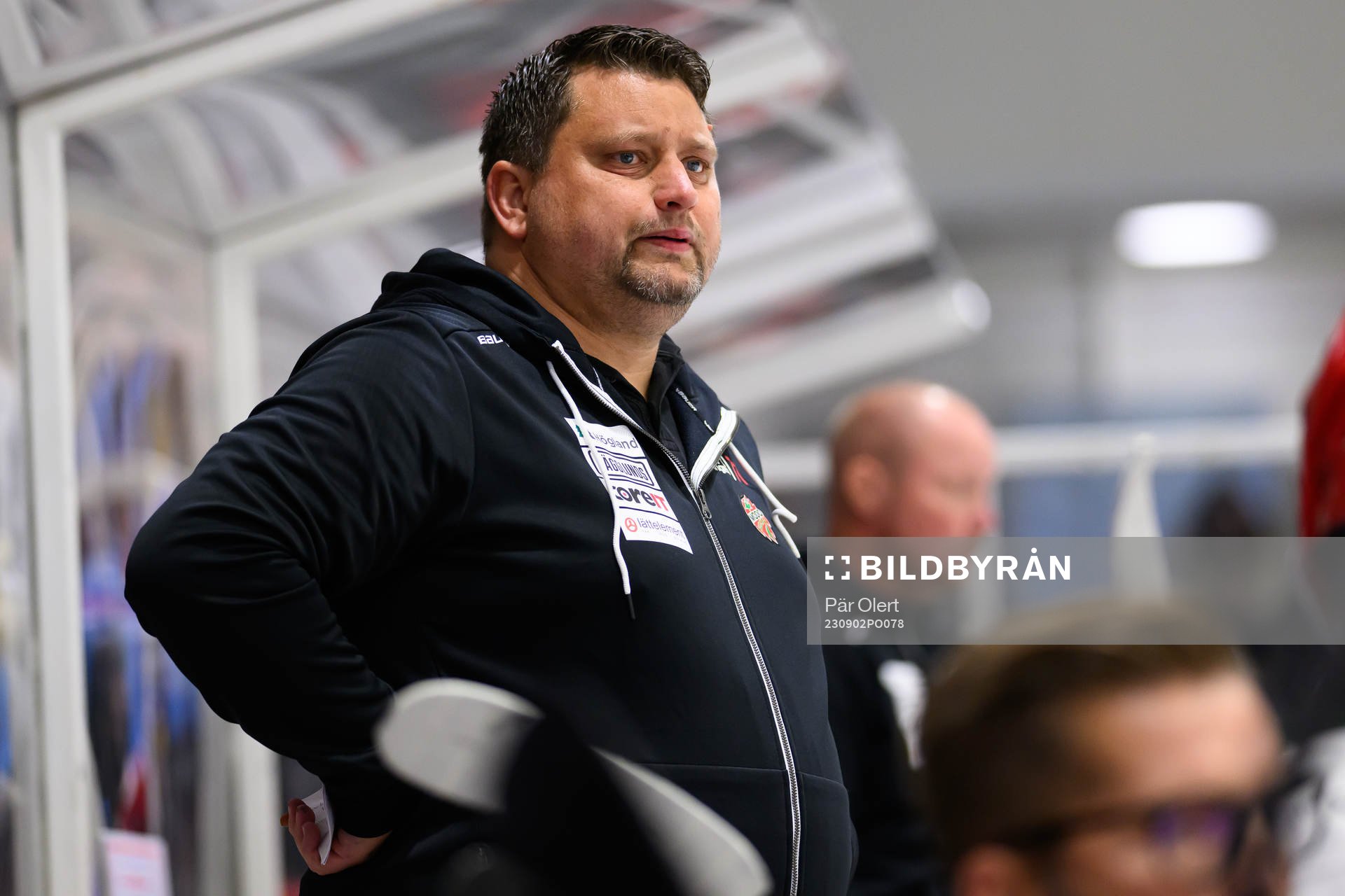 +tunder ishockeymatchen i SCA-cupen mellan Modo och Timrå