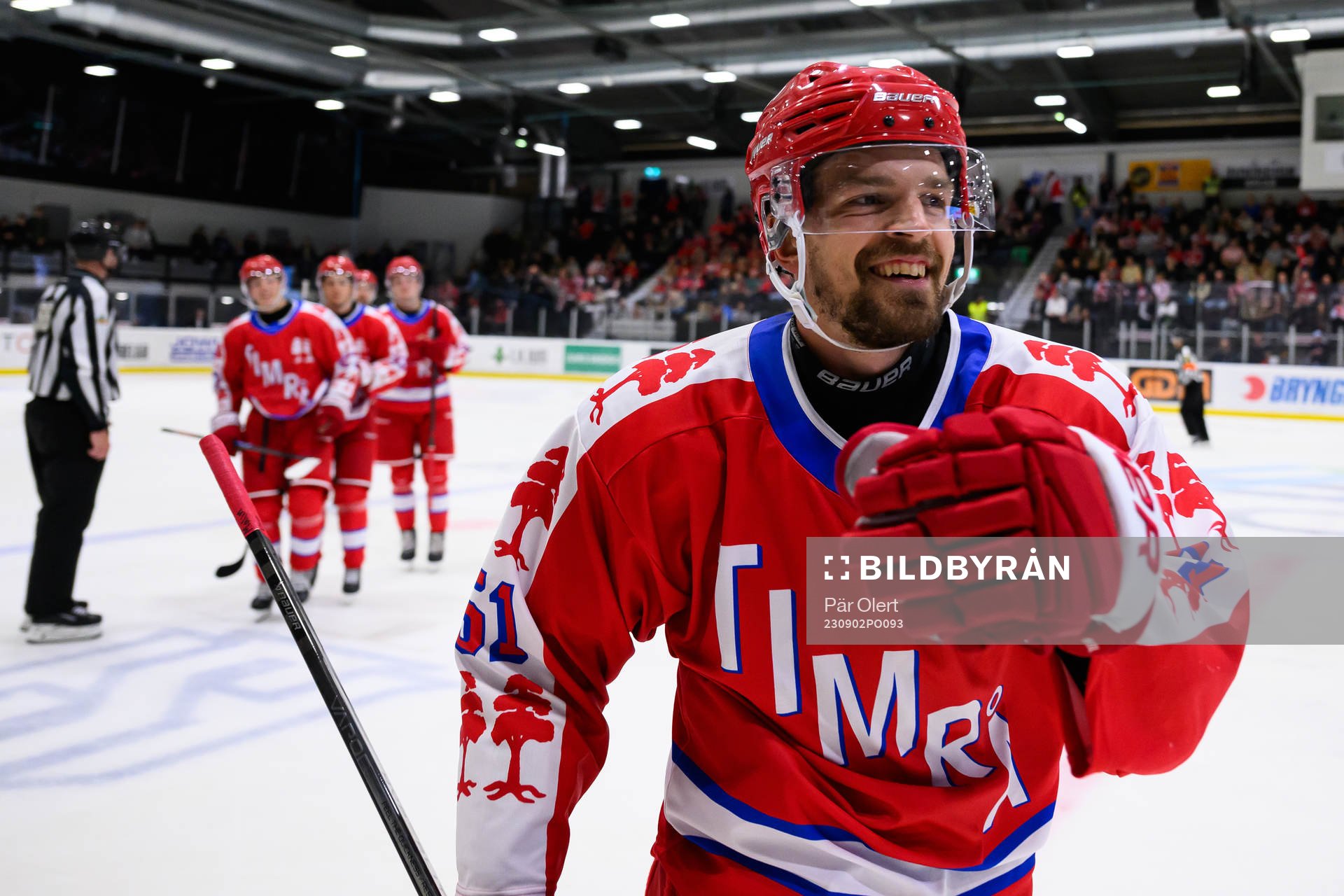 Timrås Anton Lander jublar