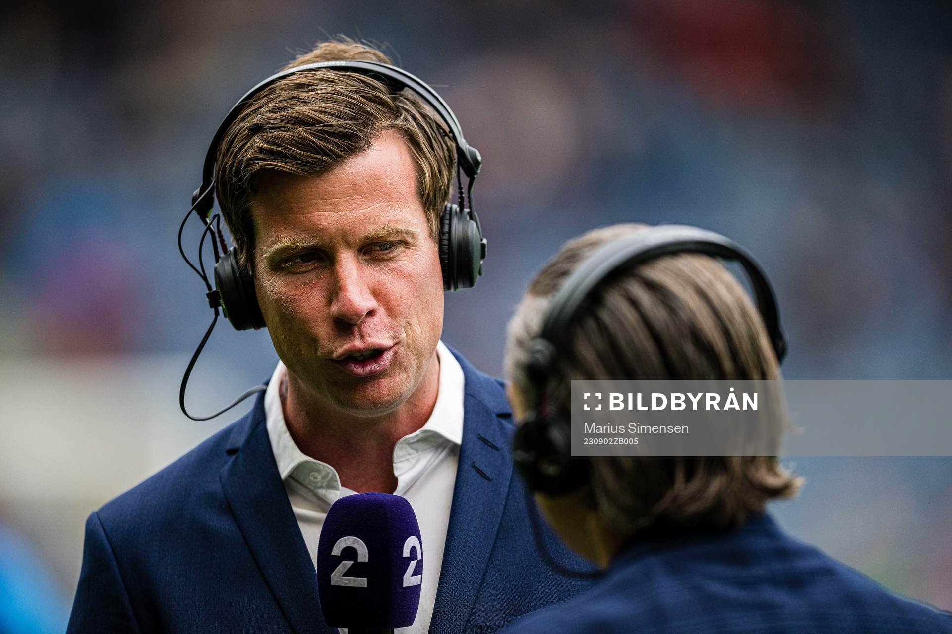 Jesper Mathisen, pundit of broadcaster TV 2