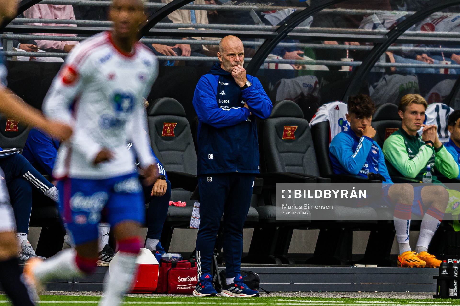 Geir Bakke, head coach of Vålerenga