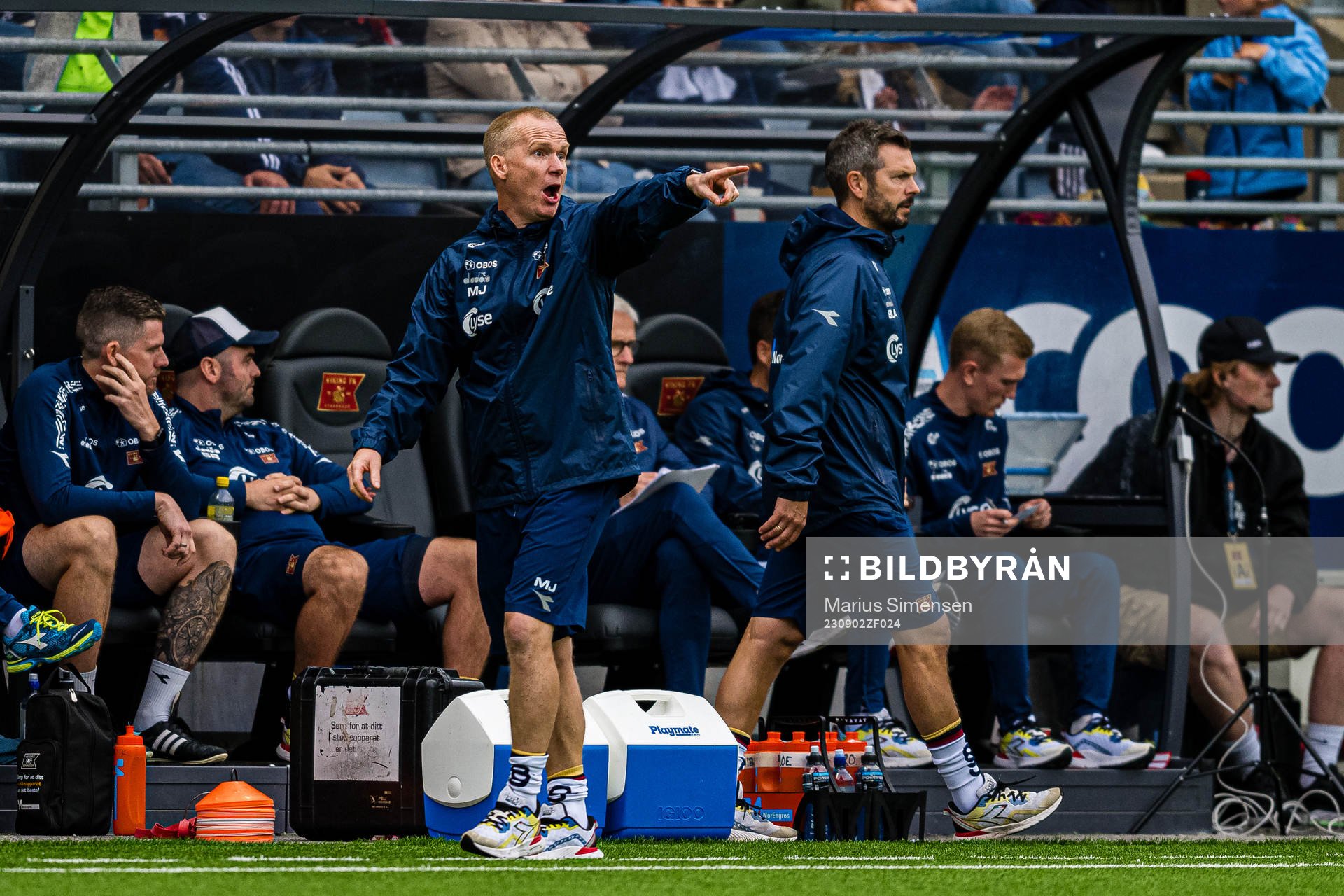 Morten Jensen, head coach of Viking