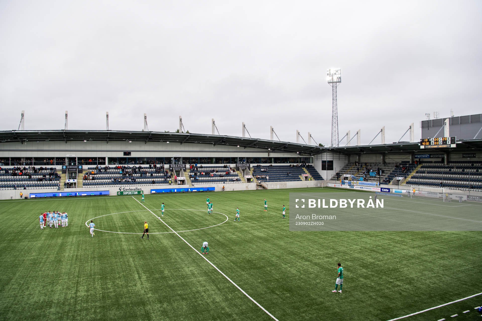 Interiör vy av Gavlevallen