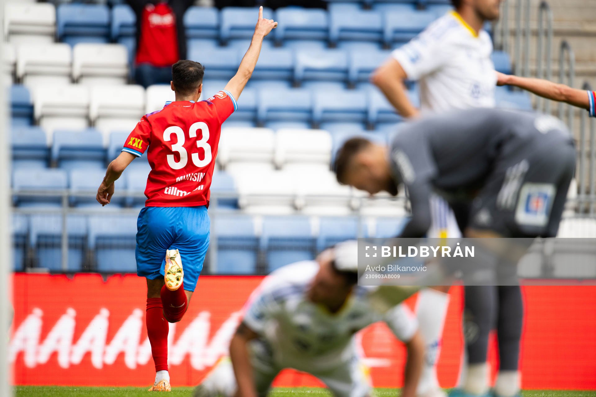 Helsingborgs Amar Muhsin jublar