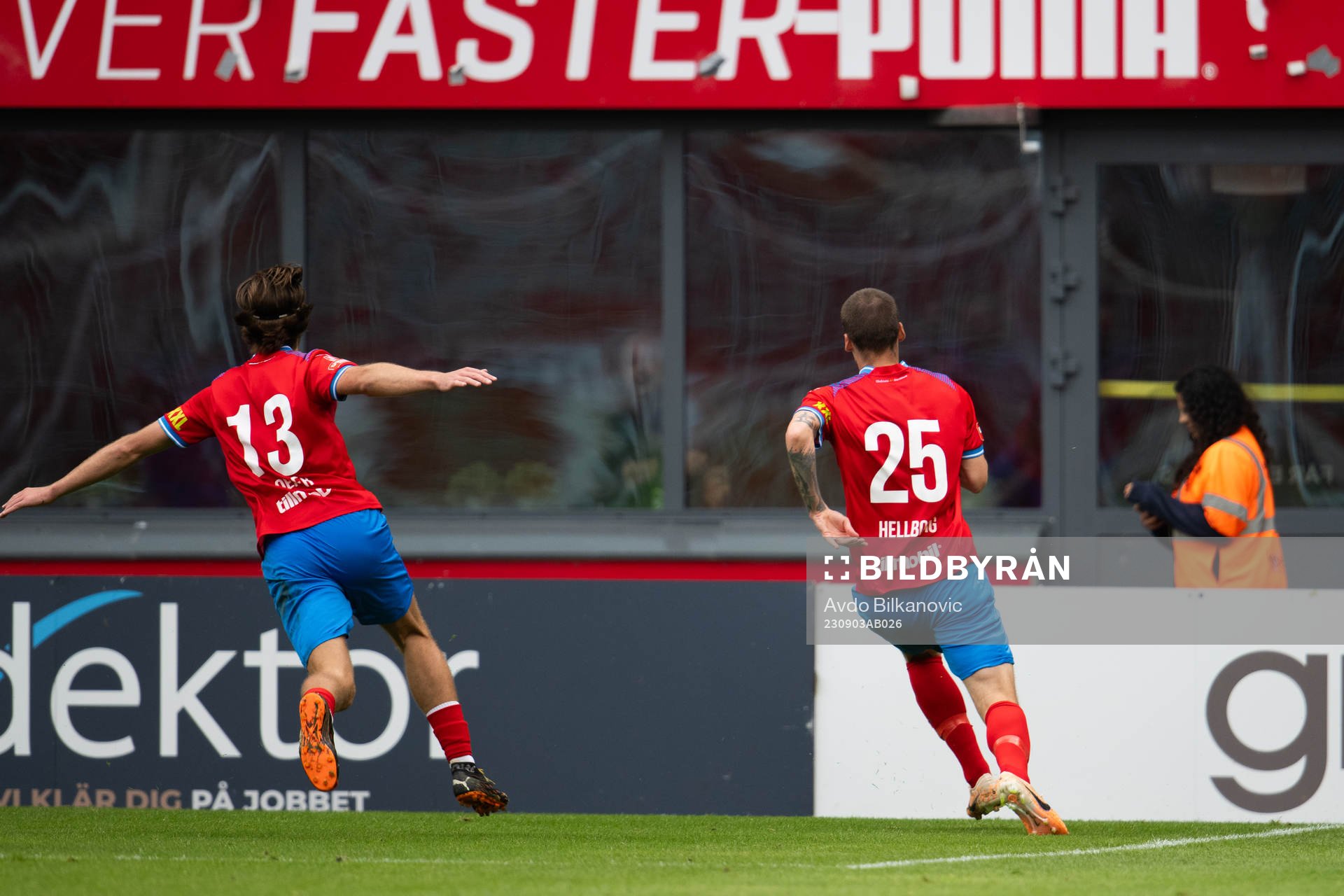Helsingborgs Adam Hellborg +jublar