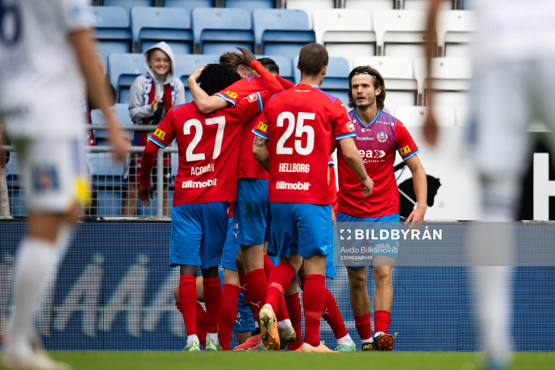 Helsingborgs Amar Muhsin jublar