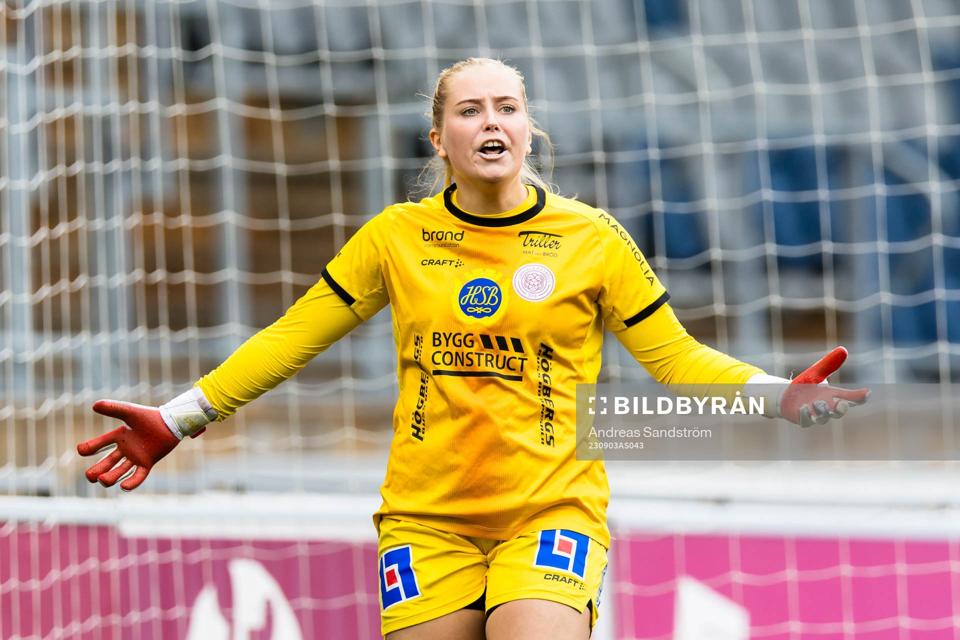 IK Uppsalas målvakt Milla-Maj Majasaari