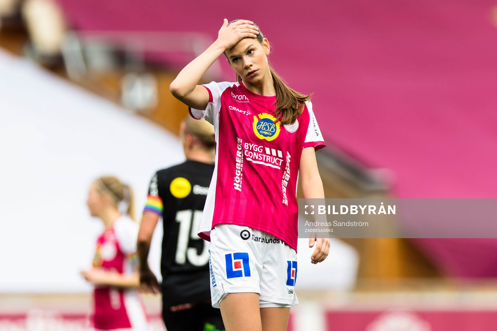 IK Uppsalas Bella Andersson deppar